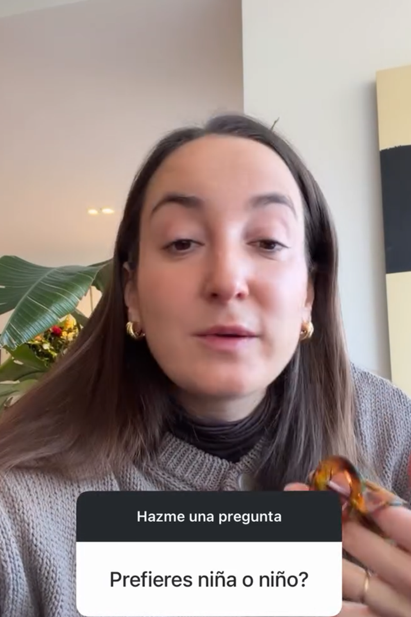 Lucía Pombo da detalles de su embarazo