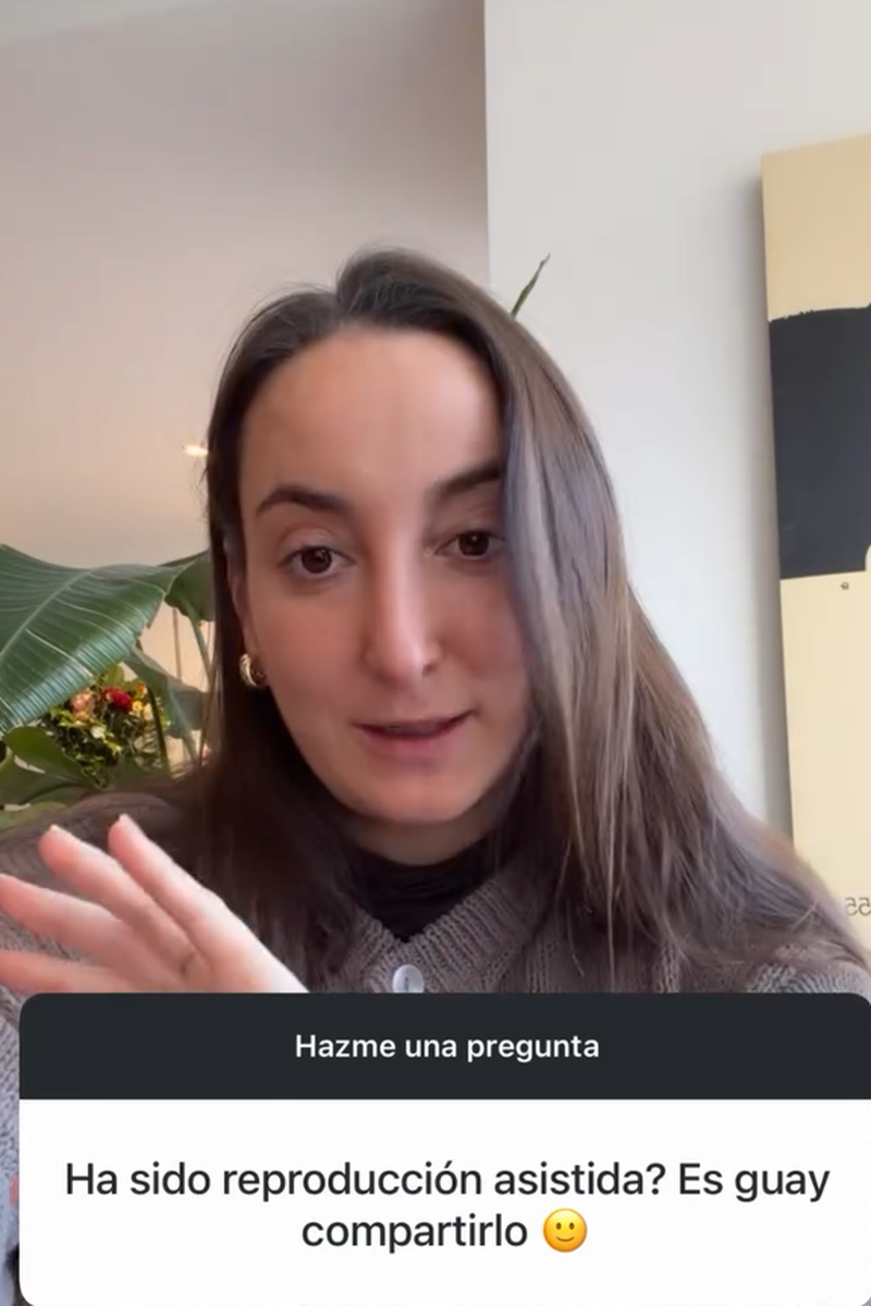 Lucía Pombo explica cómo se quedó embarazada