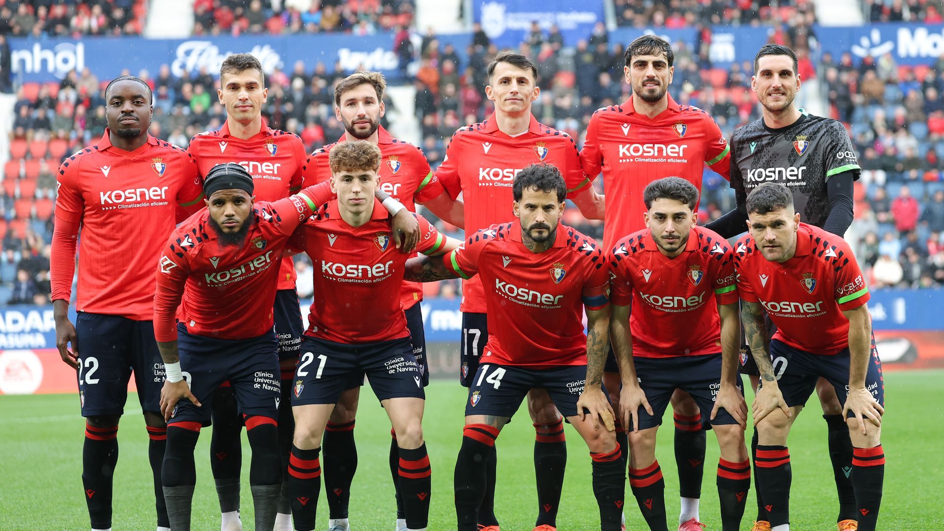 Once rojillo ante el Villarreal Once rojillo ante el Villarreal