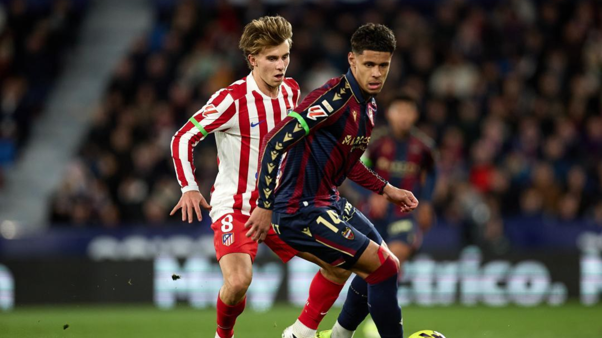 Pablo Barrios, en el Levante-Atlético Pablo Barrios, en el Levante-Atlético