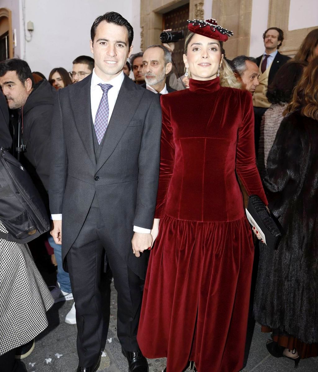 Rafa González y su mujer