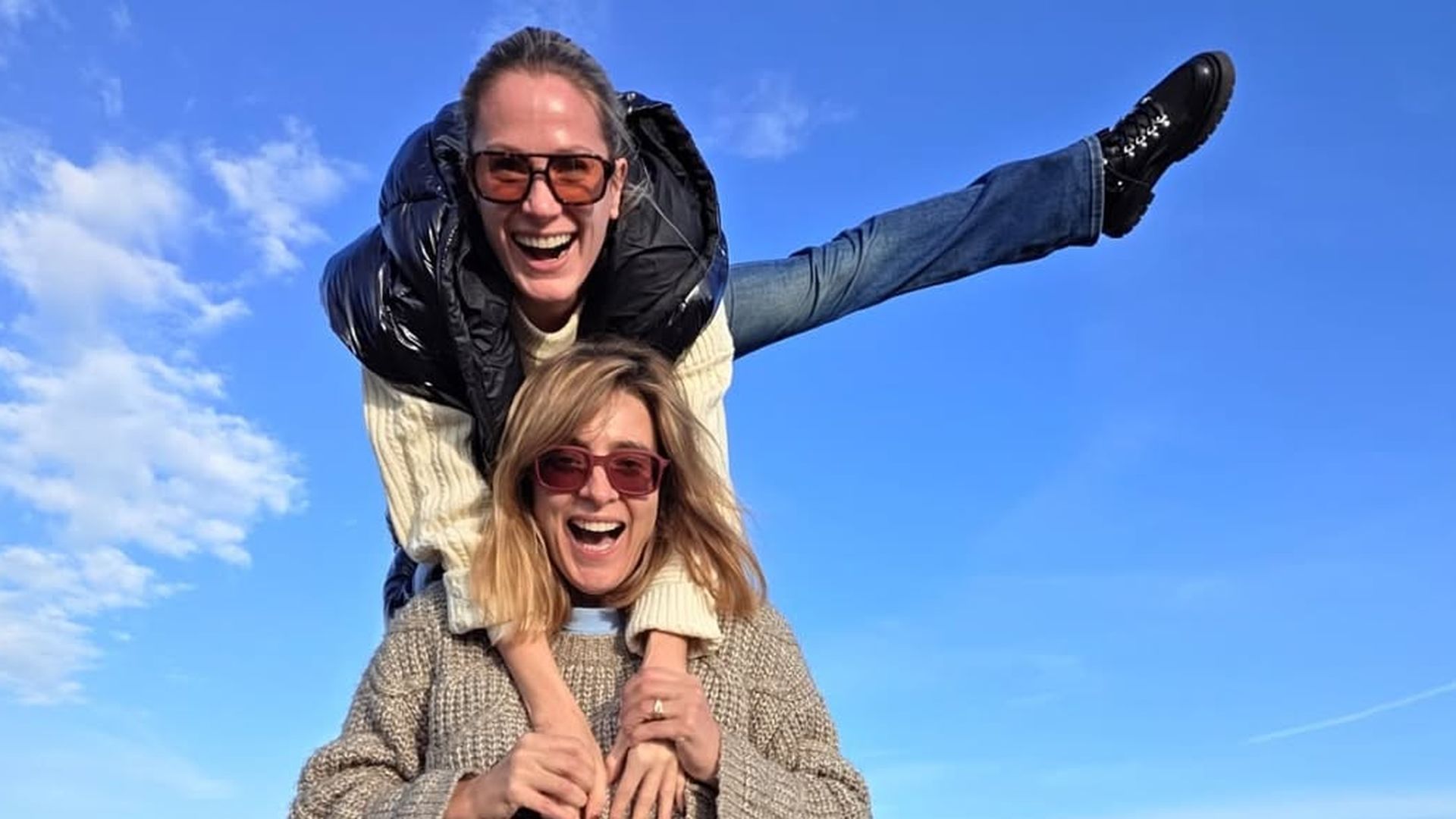 Sandra Barneda y su novia, Pascalle Paerel Sandra Barneda y su novia, Pascalle Paerel