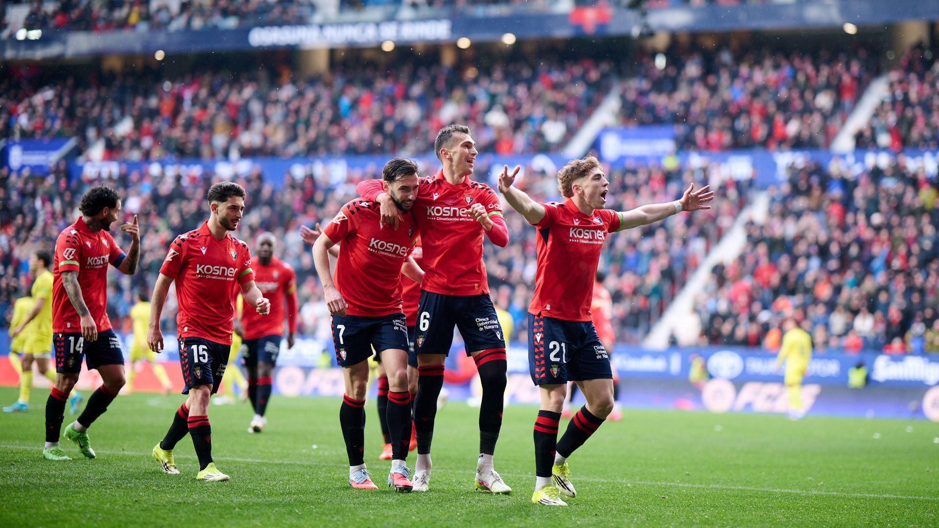 Víctor Muñoz en el Osasuna - Villarreal