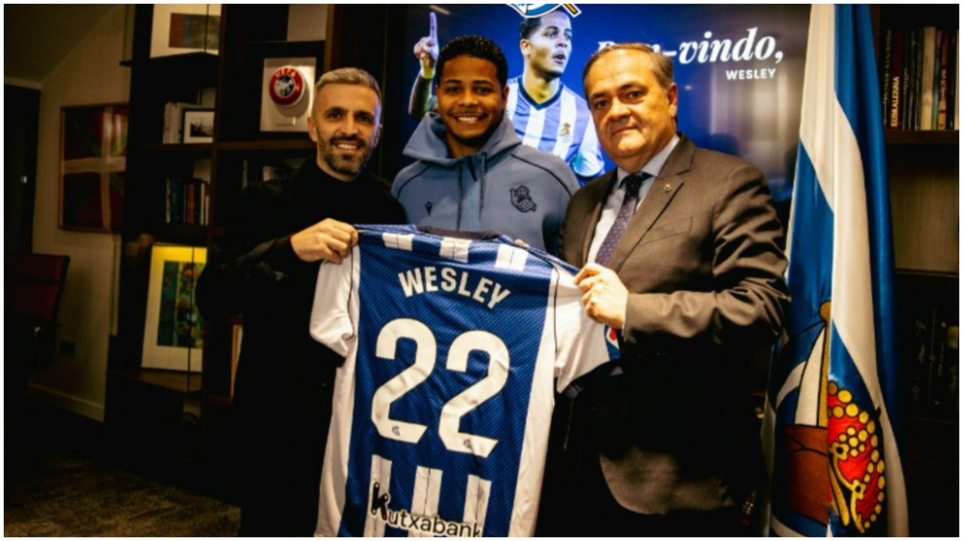 Wesley Gassova, nuevo jugador de la Real Sociedad