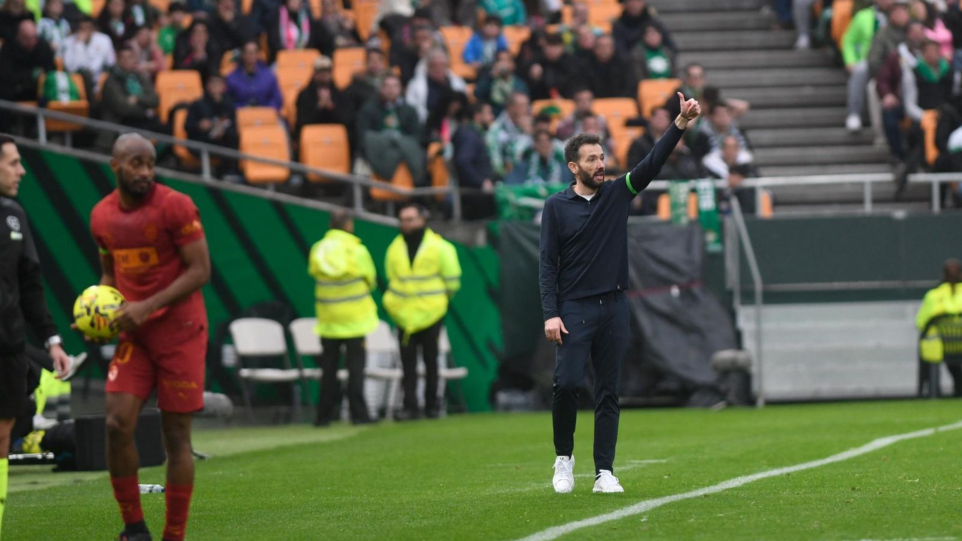 Carlos Corberán en La Cartuja