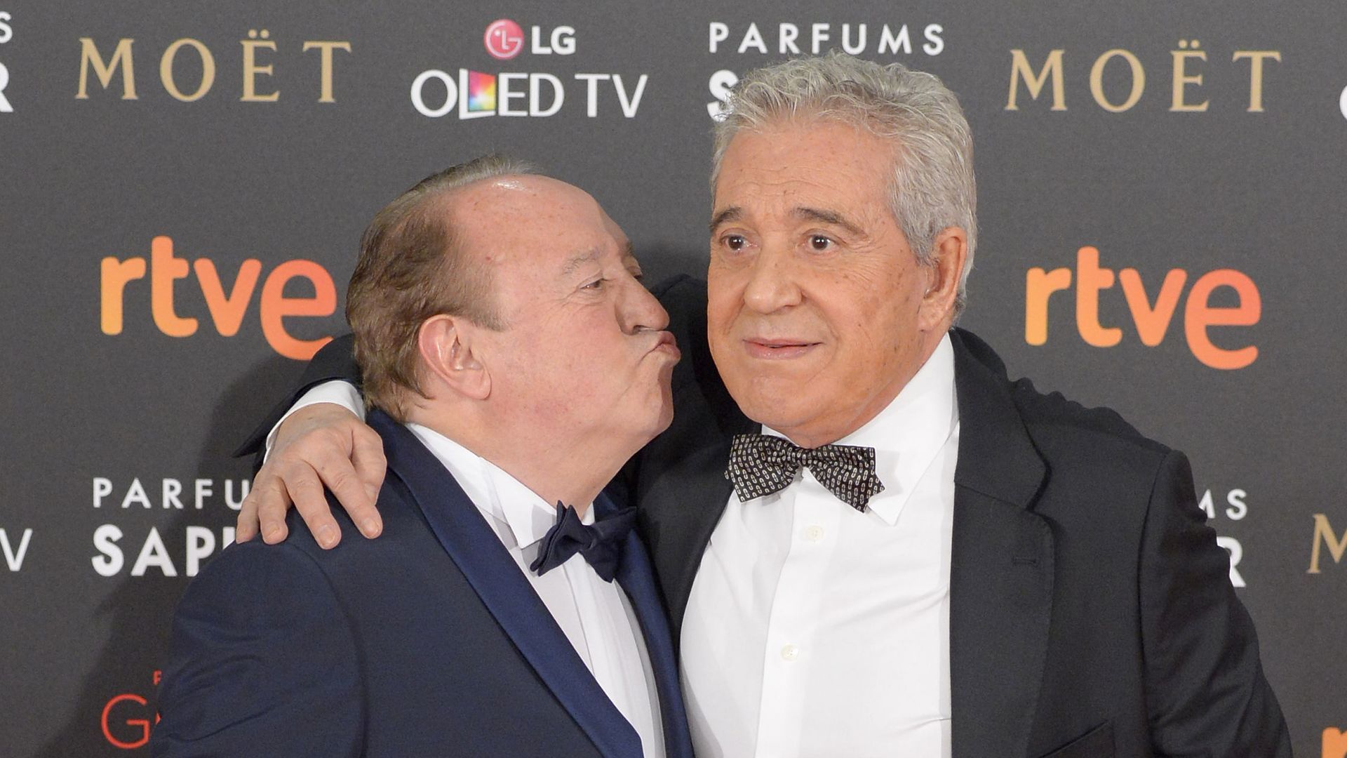 Fernando Esteso y Andrés Pajares, en una imagen de archivo