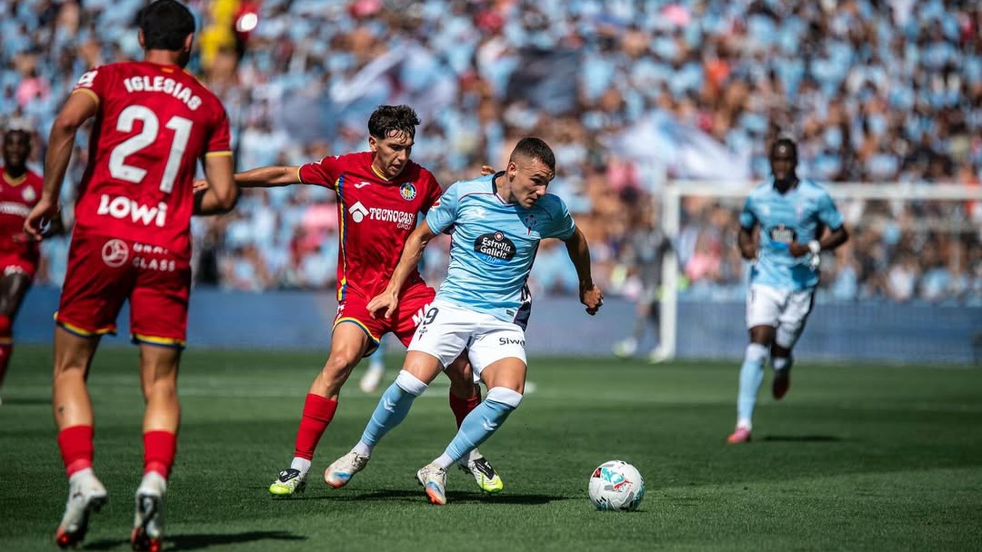 Ferrán Jutglà ante el Getafe Ferrán Jutglà ante el Getafe