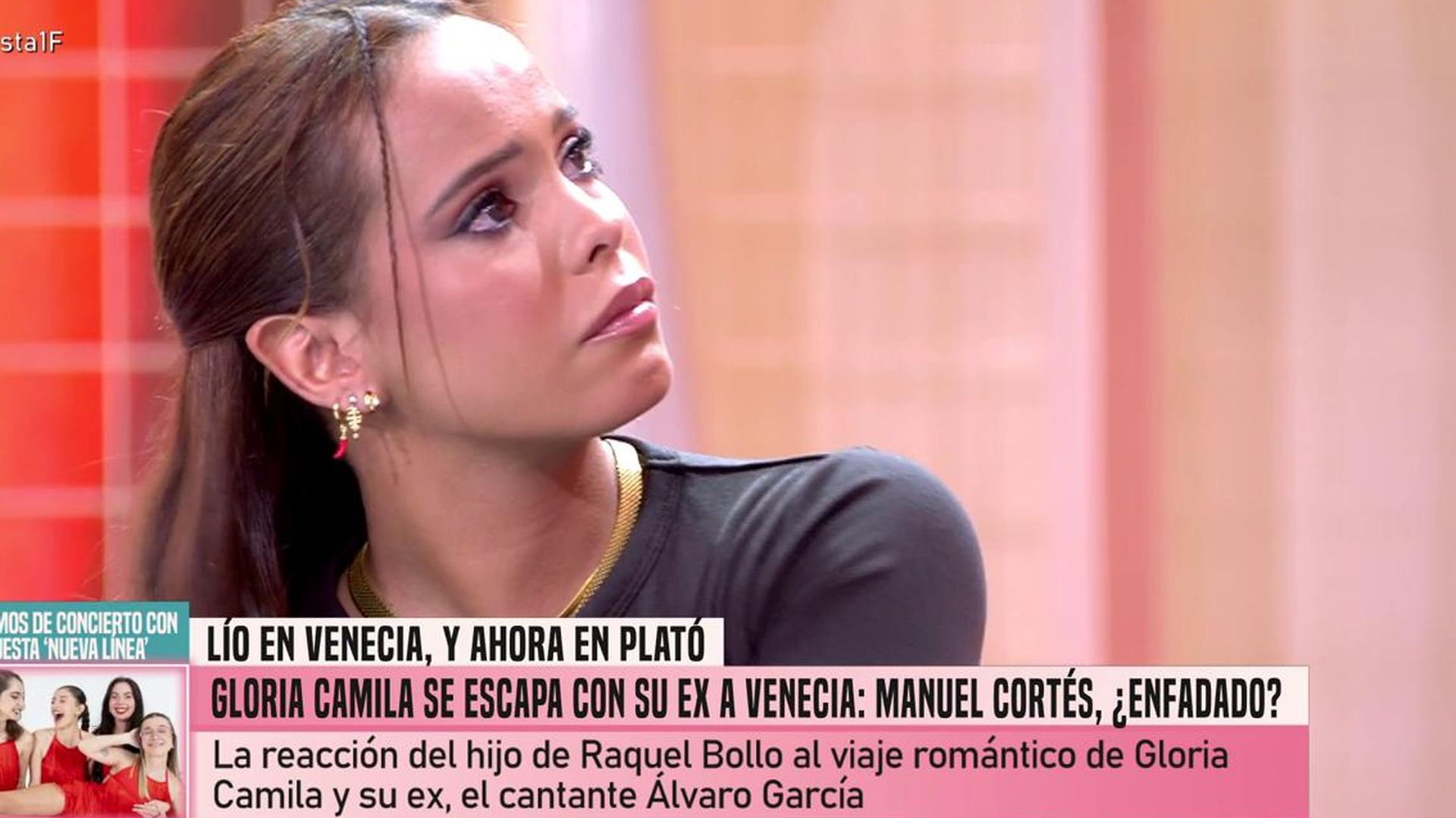 Gloria Camila rompe a llorar "agobiada"