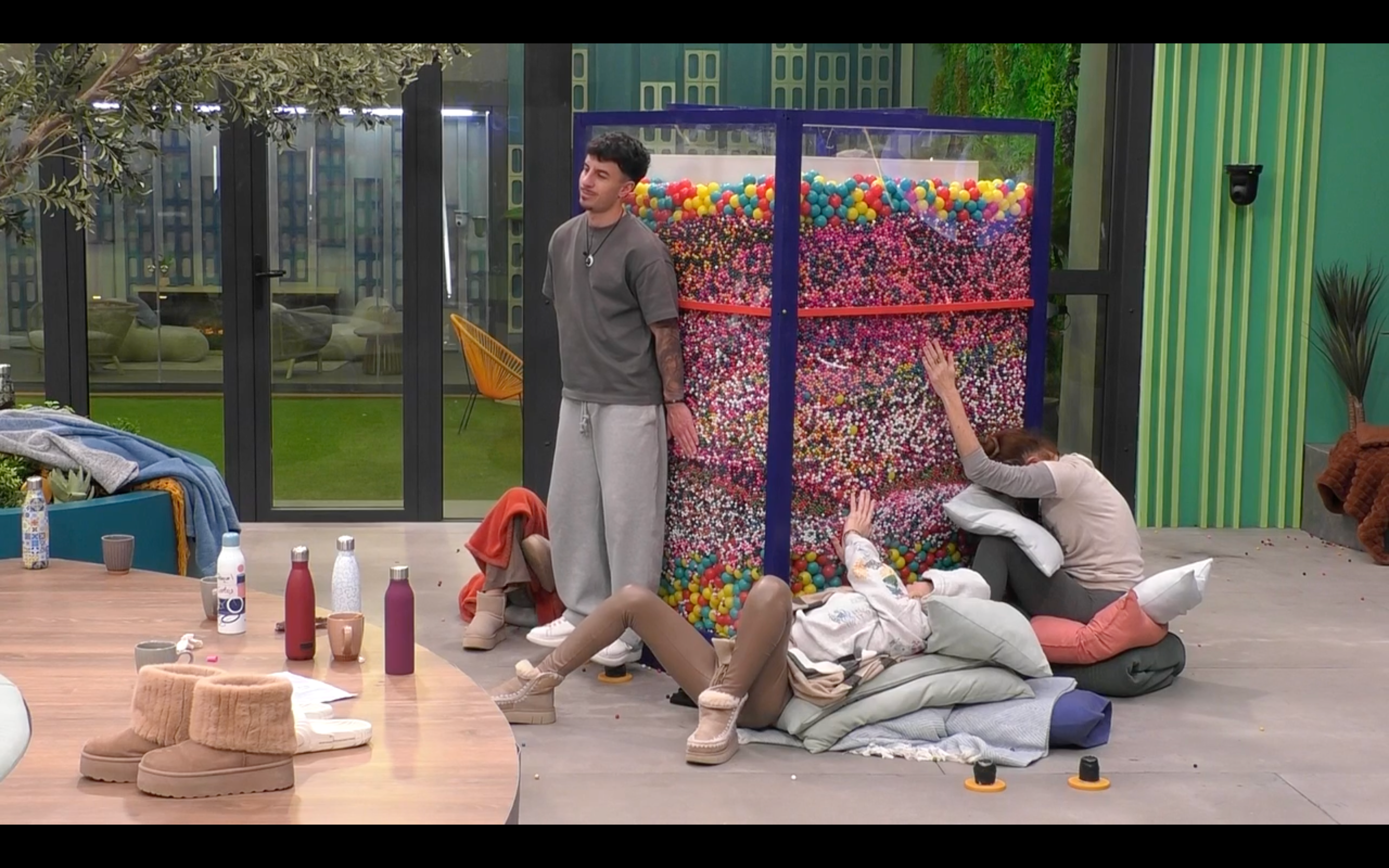 Juanpi, Sonia y Cristina realizan la prueba semanal