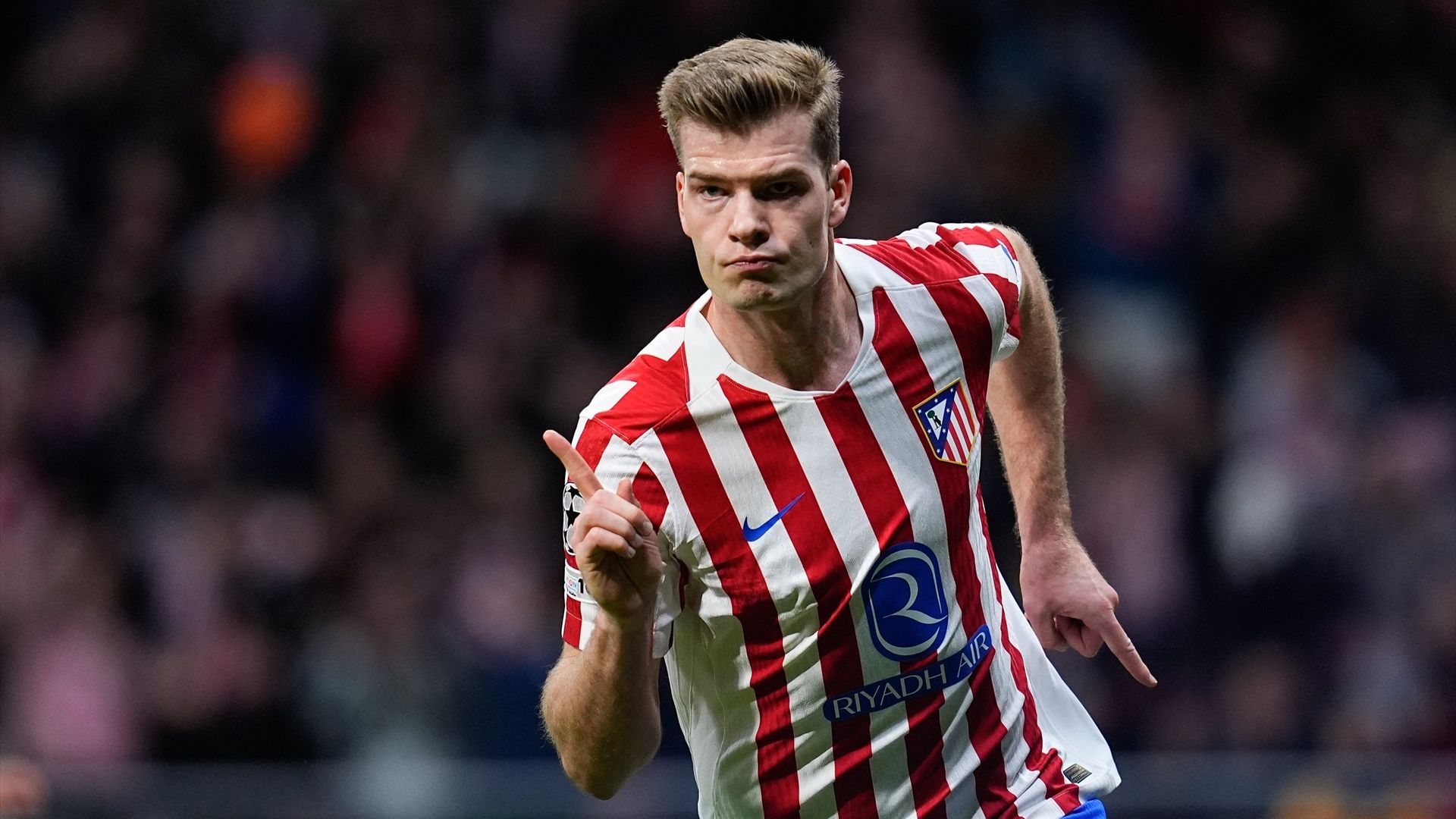 Alexander Sorloth, delantero del Atlético de Madrid