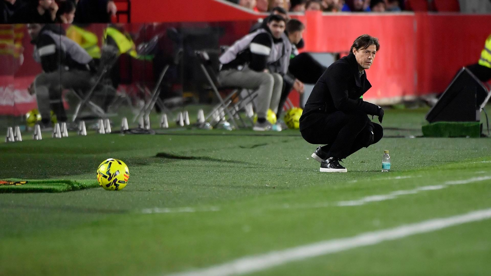 Almeyda, en el Mallorca-Sevilla