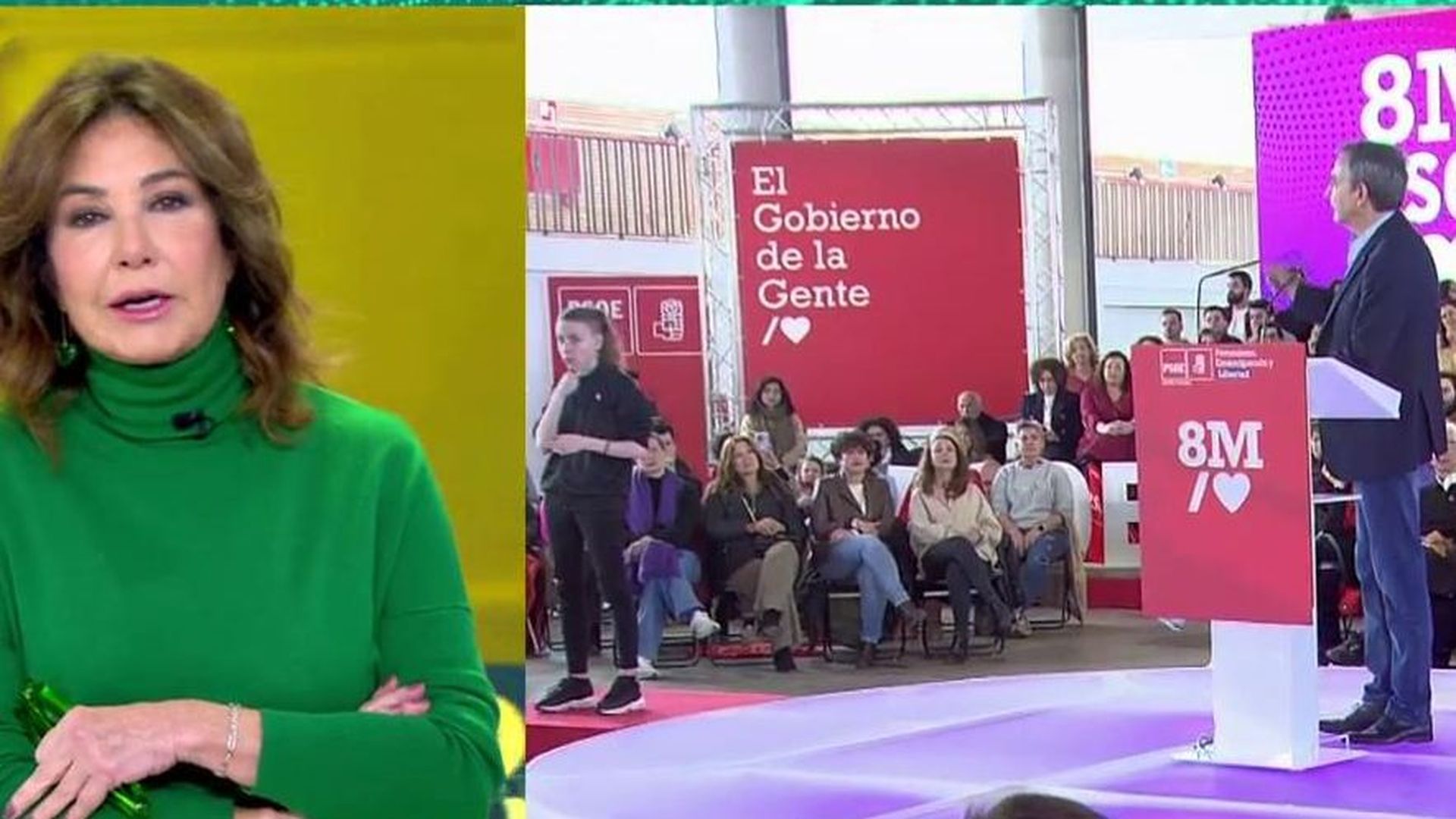 Ana Rosa: "Esta España que funciona se parece cada vez más a la España de los bingueros de Fernando Esteso"
