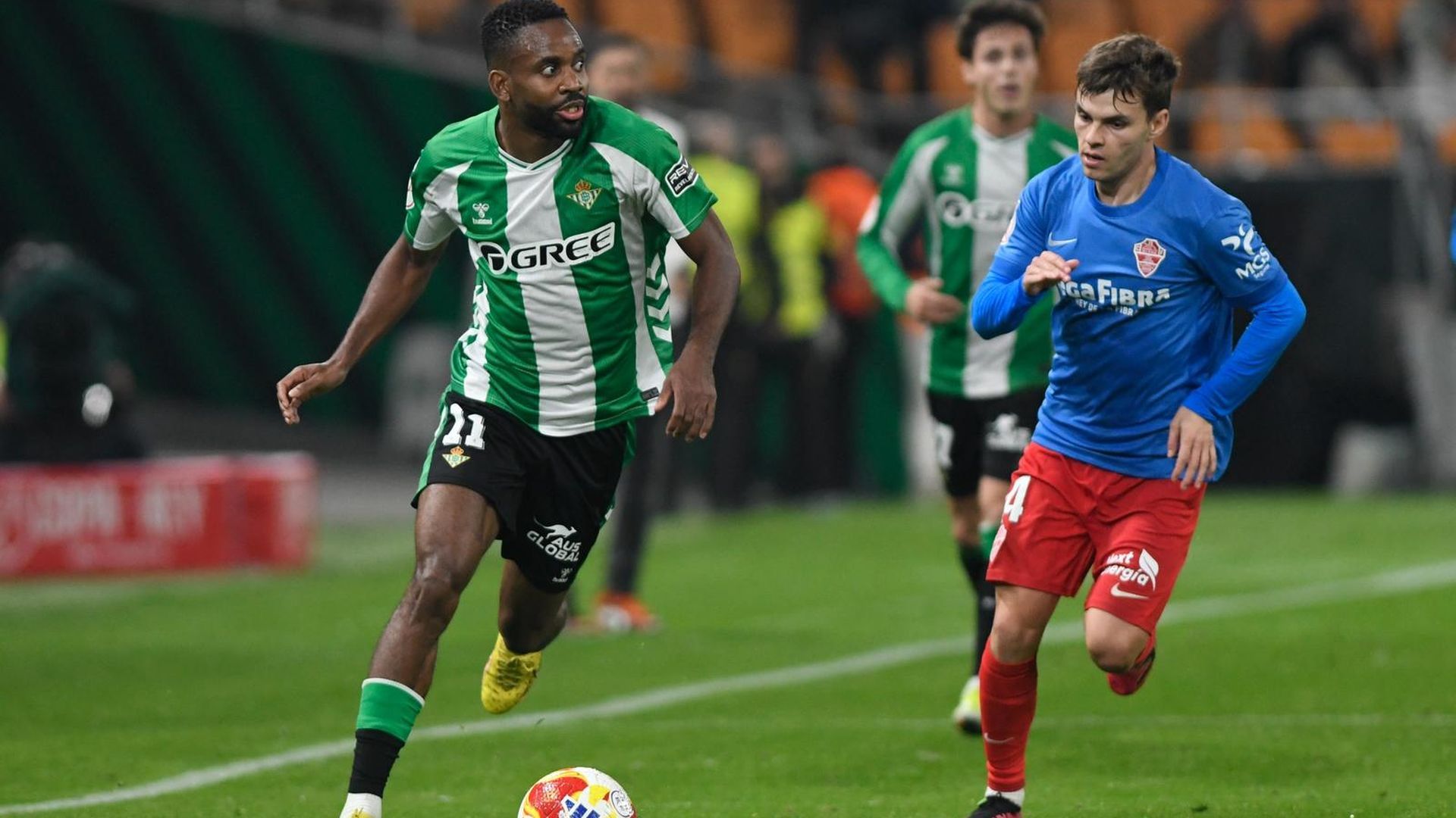 Bakambu, en el Betis-Elche de Copa