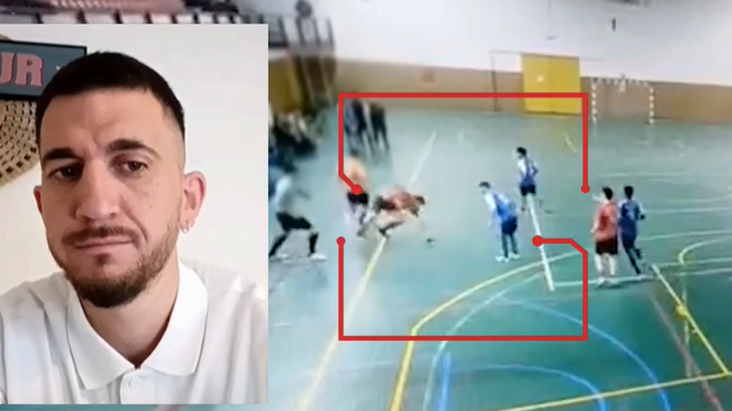 Testigo de la agresión a dos árbitros en un partido de fútbol sala: “Espero que no vuelva a jugar”