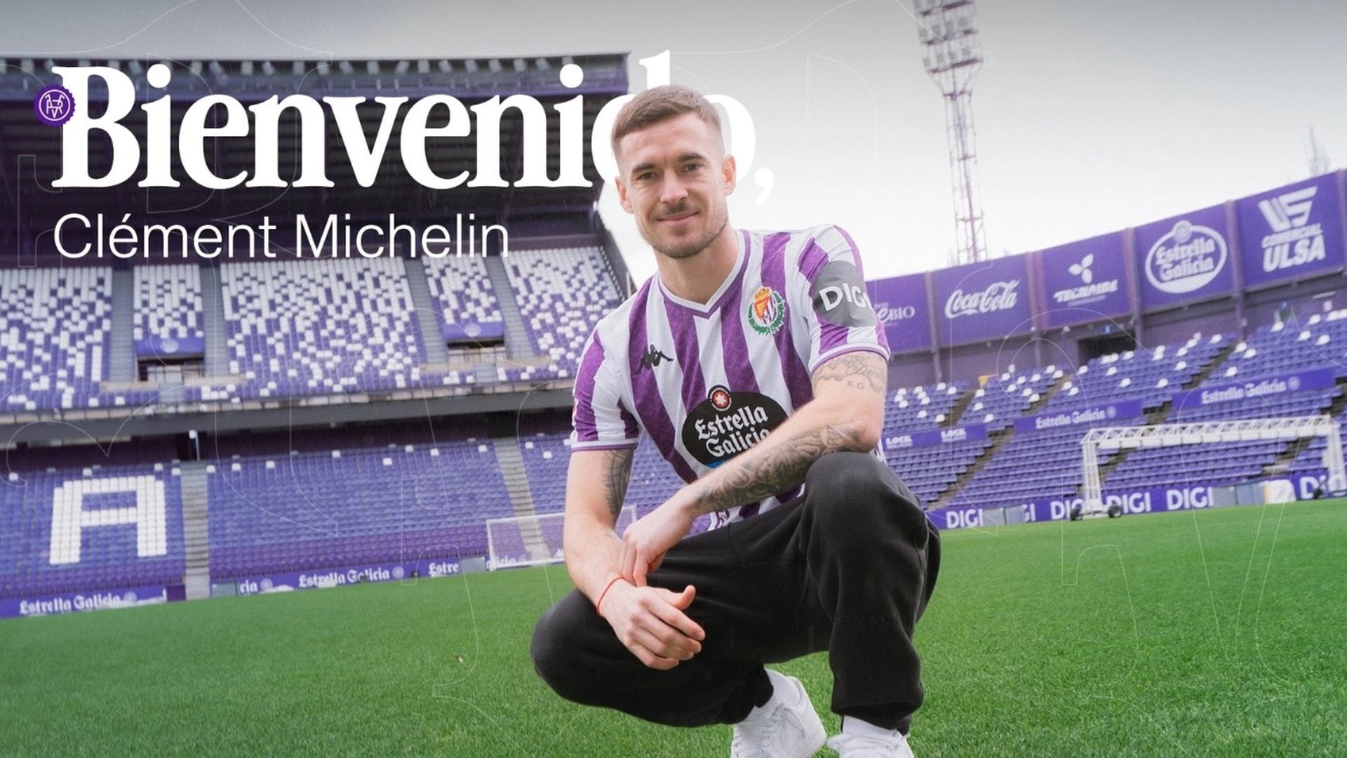 Clément Michelin, nuevo jugador del Real Valladolid Clément Michelin, nuevo jugador del Real Valladolid