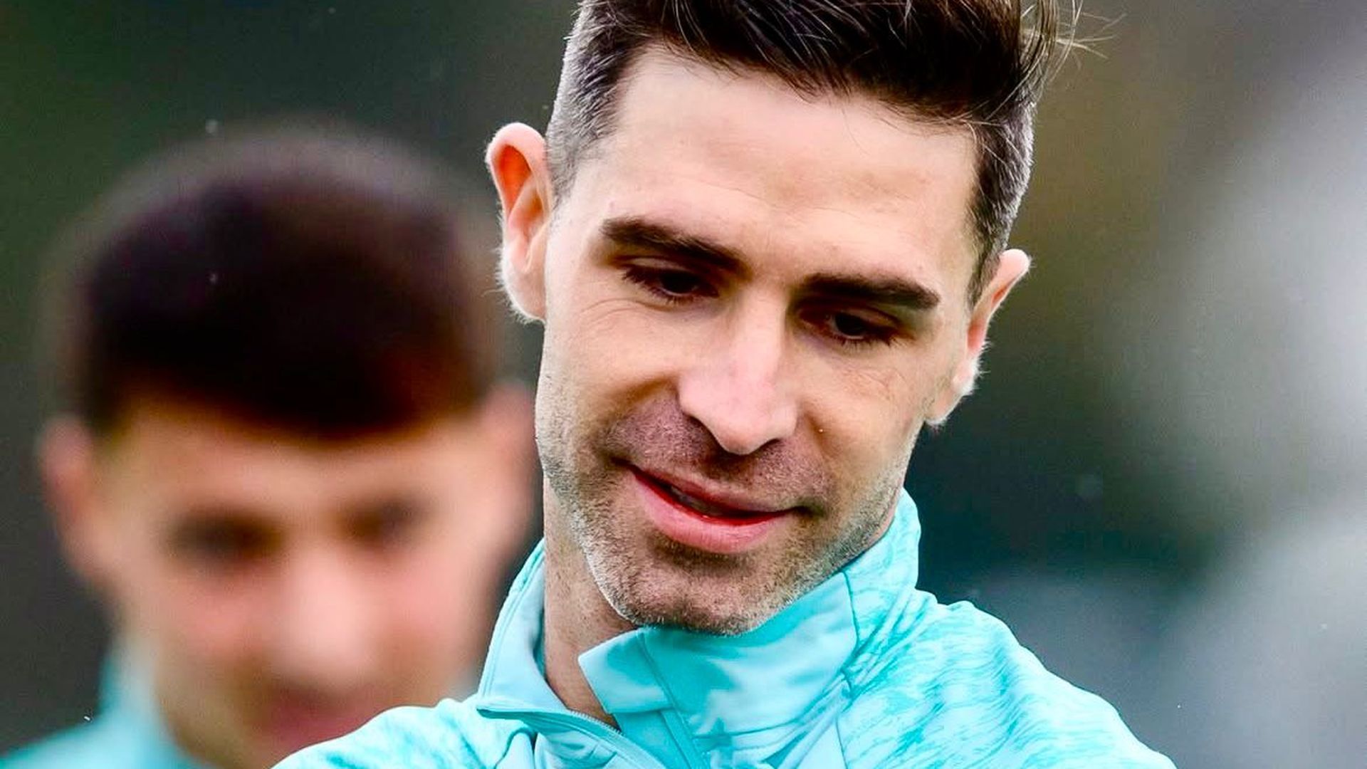 El regreso de Yeray Álvarez al trabajo en Lezama