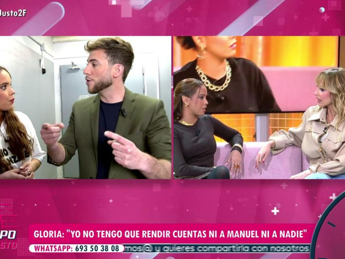 Gloria Camila, tras su encontronazo con Emma García en Fiesta: "La reacción  estuvo fuera de lugar"