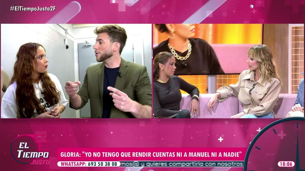Primeras palabras de Gloria Camila tras su encontronazo con Emma García en 'Fiesta'