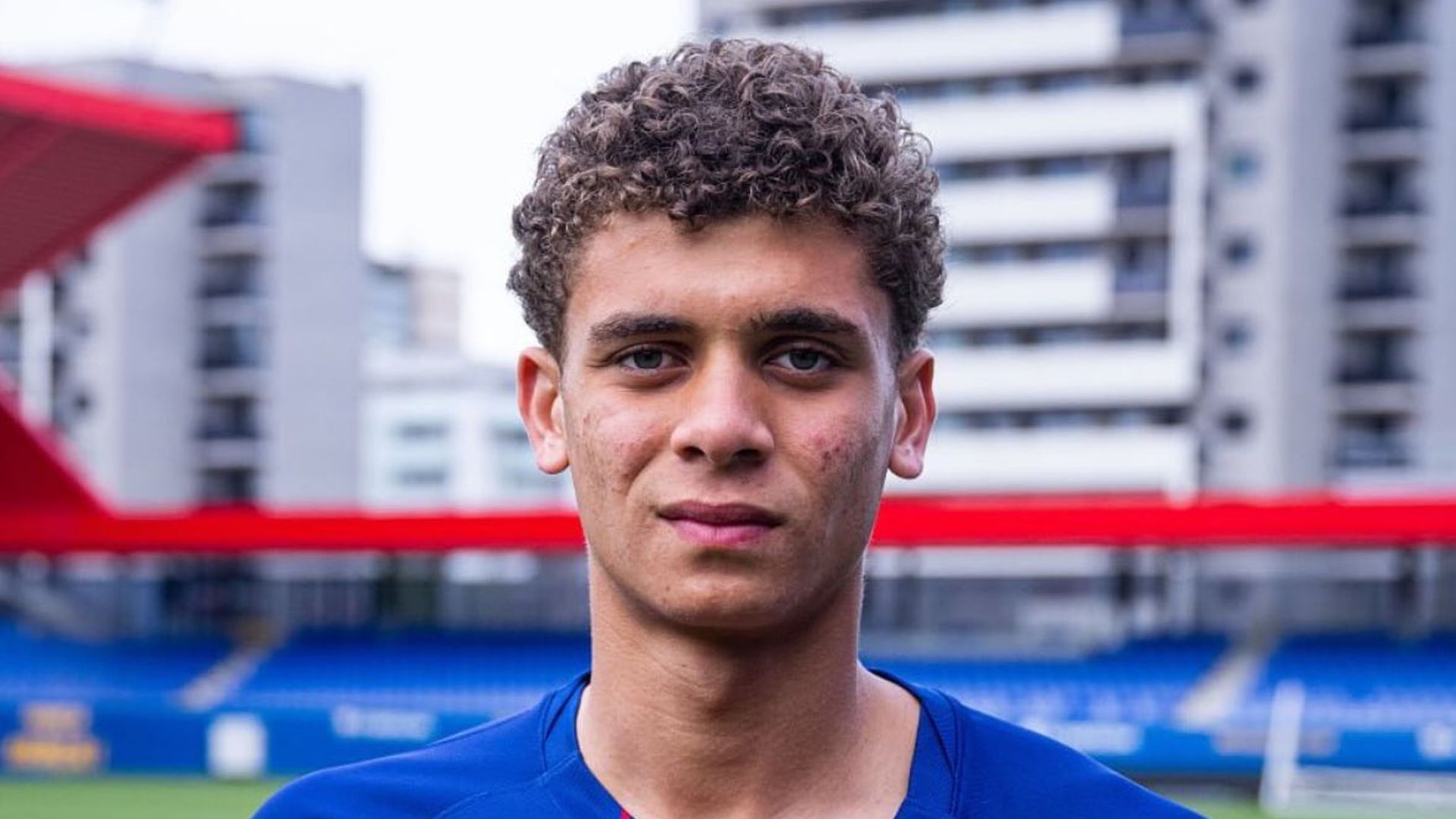 Hamza Abdelkarim, jugador del Barça