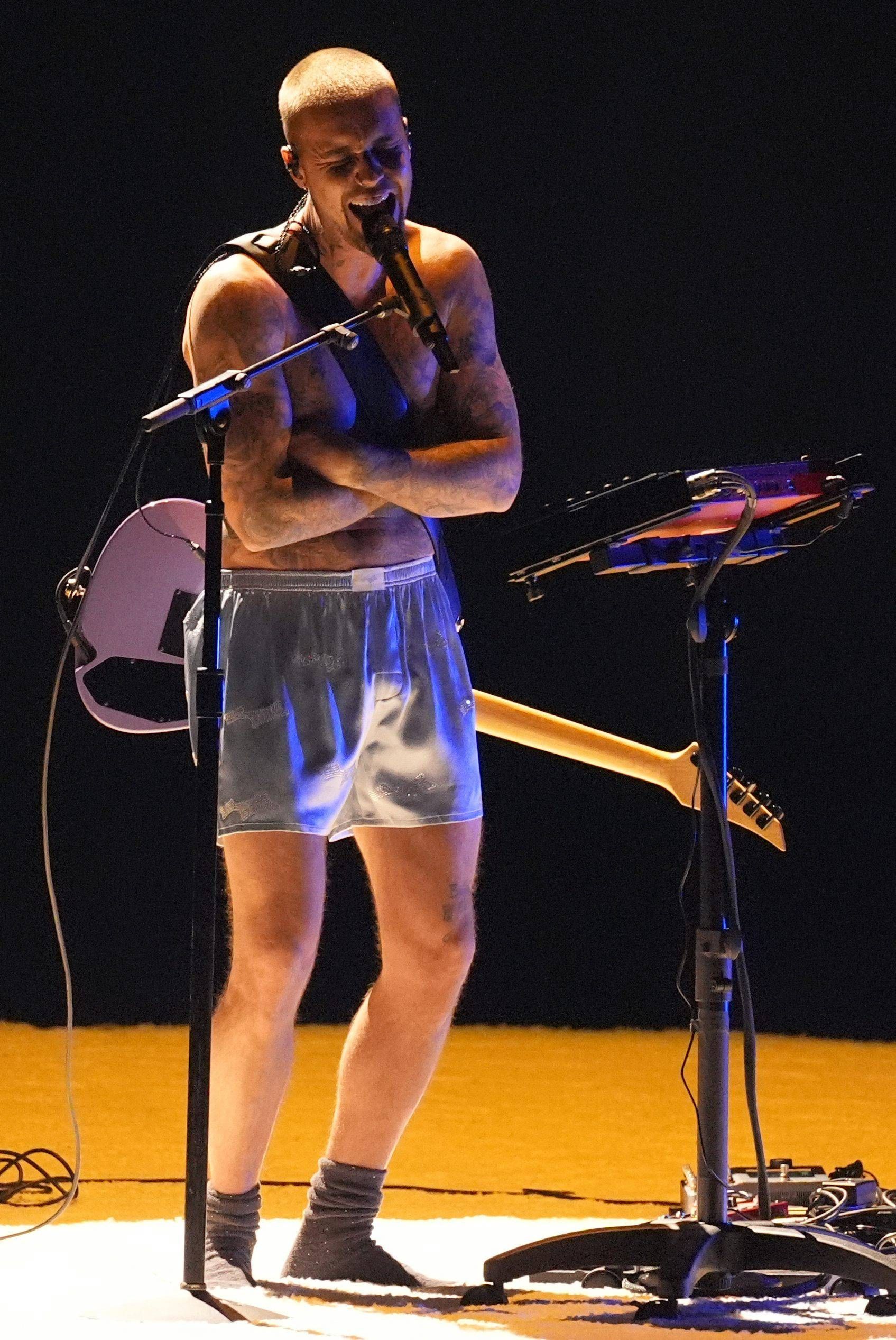 Justin Bieber en los Grammys