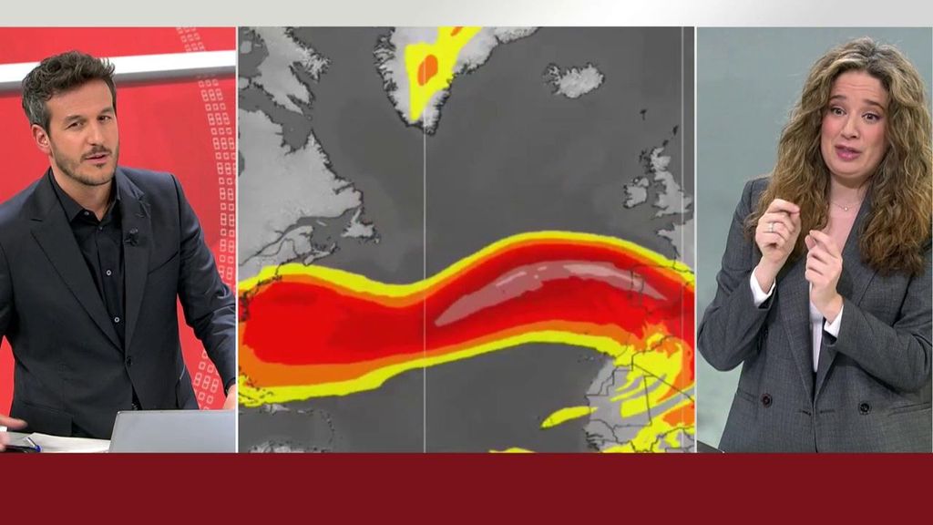 La corriente en chorro que debería estar en el Polo Norte, sobre la Península: lloverá hasta mediados de febrero