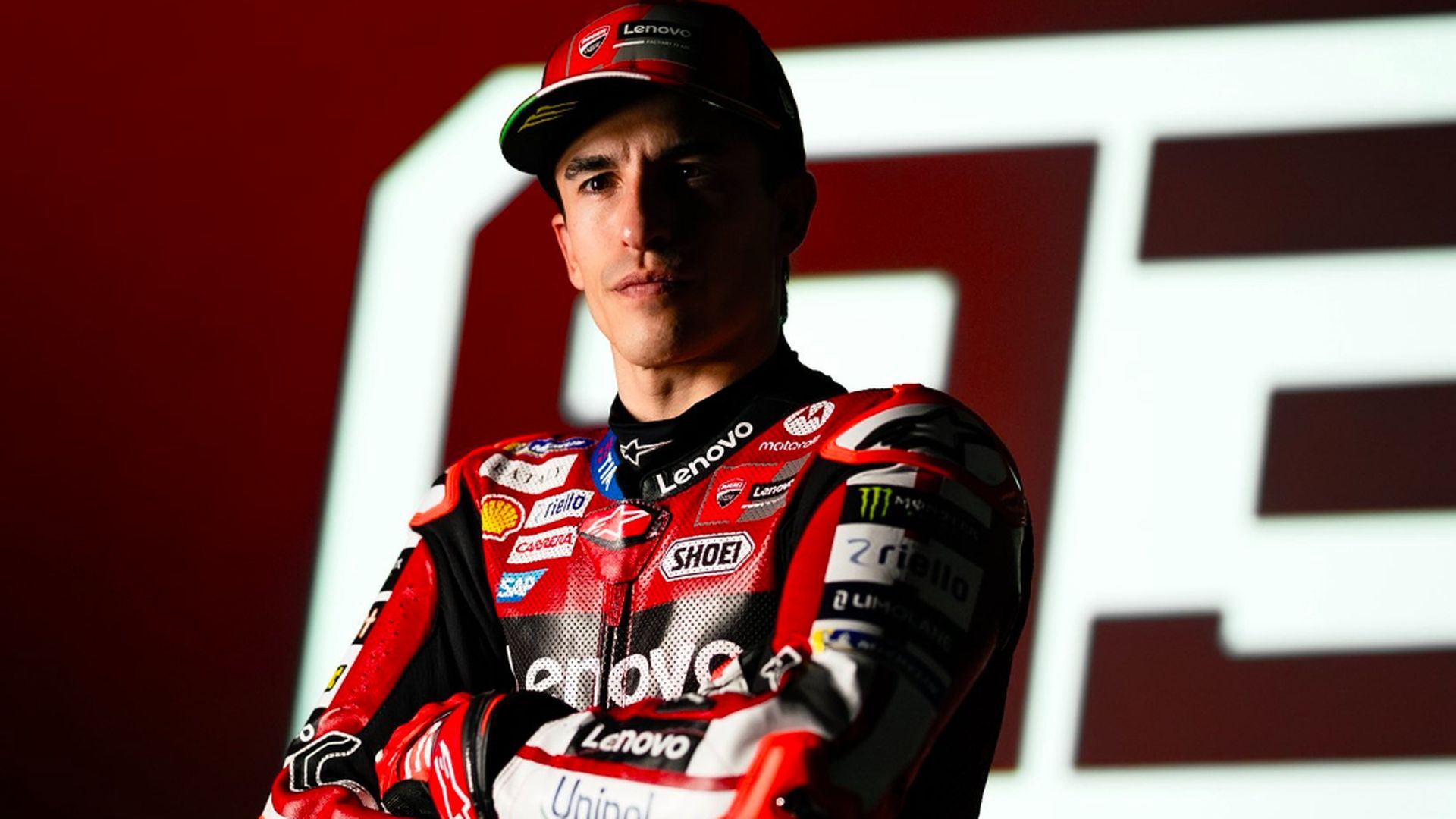 Marc Márquez, con los colores de Ducati