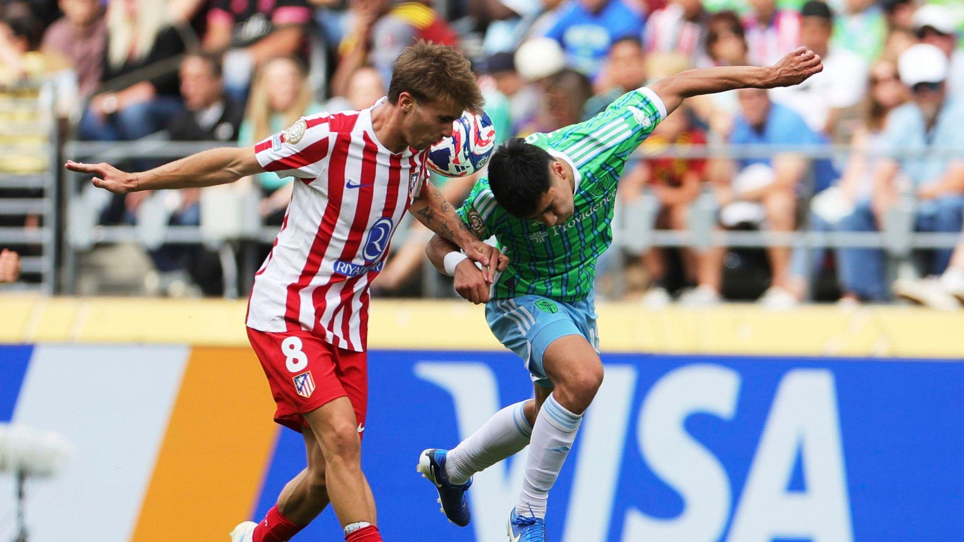 Pablo Barrios y Obed Vargas en el Atlético de Madrid - Seattle Sounders