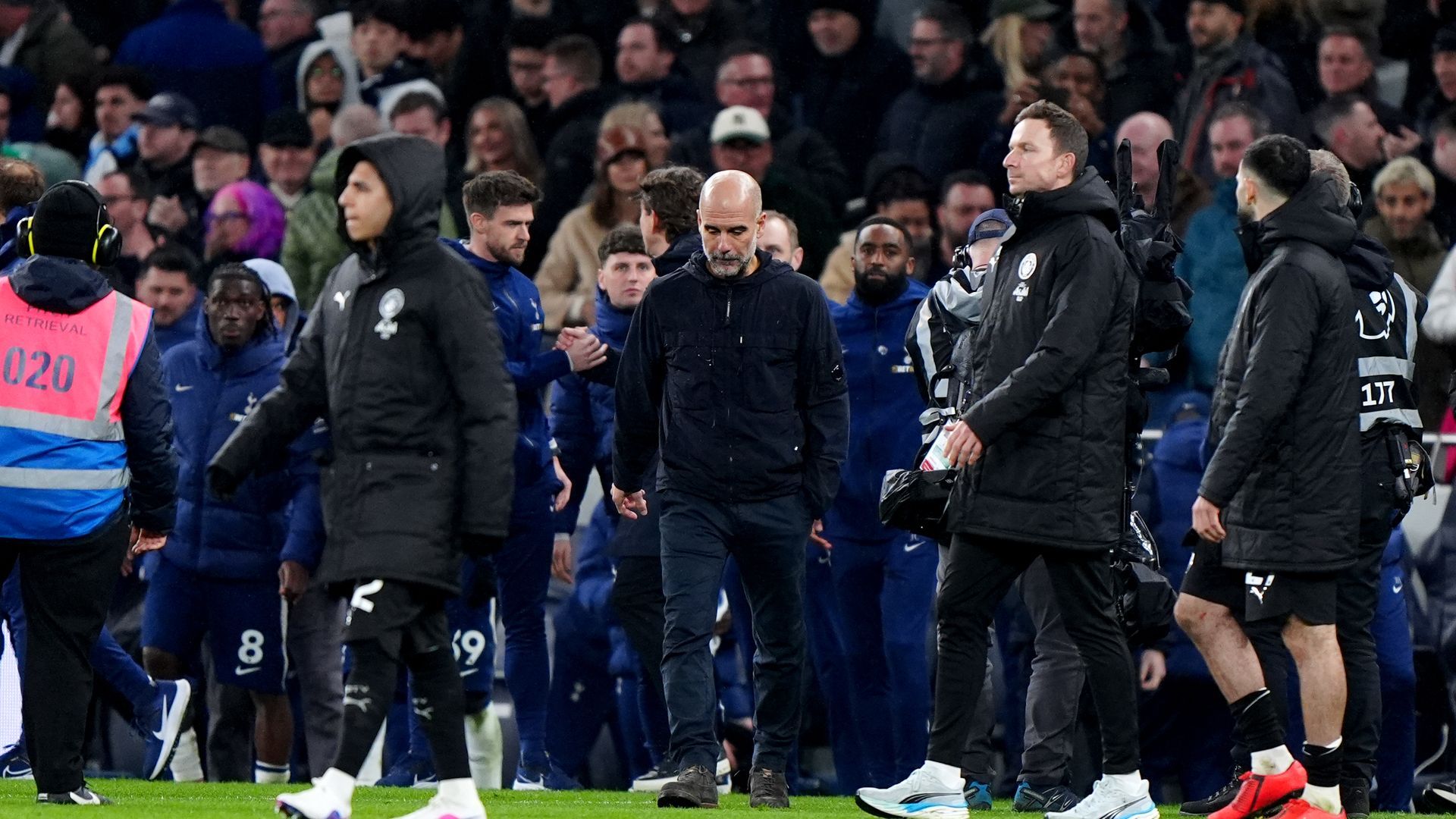 Pep Guardiola, entrenador del Manchester City