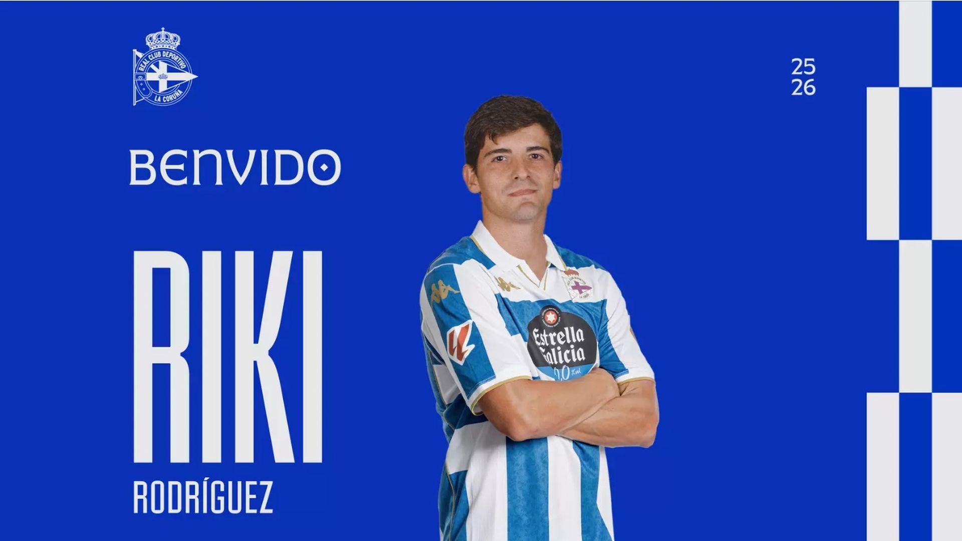 Riki, nuevo jugador del Dépor.