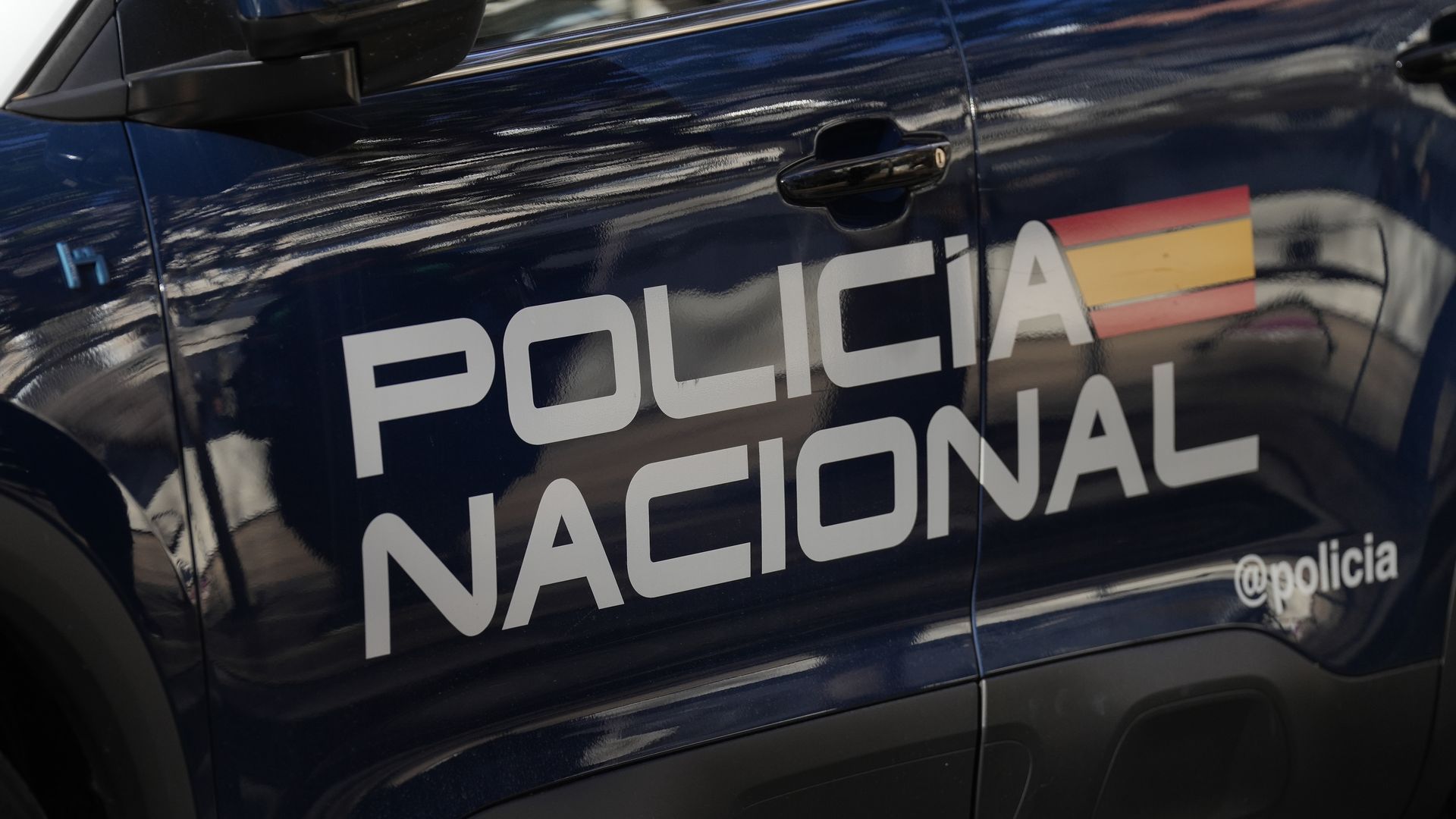 Un coche de la Policía Nacional