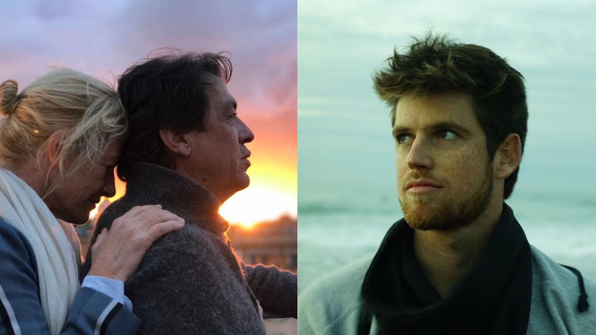 Ana Duato y Miguel Ángel Bernardeau; a la derecha, el hijo de ambos, Miguel Bernardeau