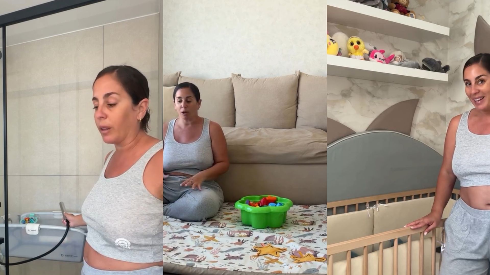 Anabel Pantoja muestra los 7 imprescindibles que le facilitan la maternidad con su hija Alma