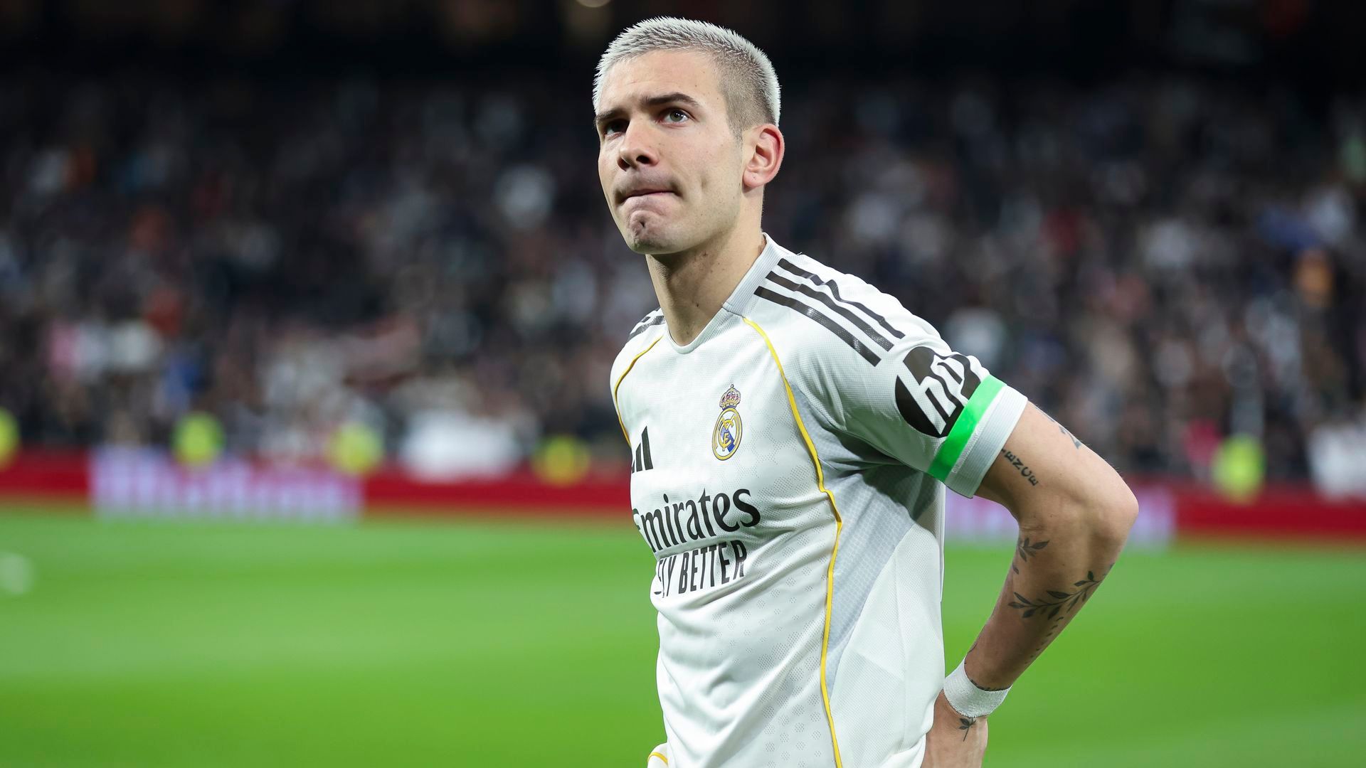 Franco Mastantuono, jugador del Real Madrid Franco Mastantuono, jugador del Real Madrid