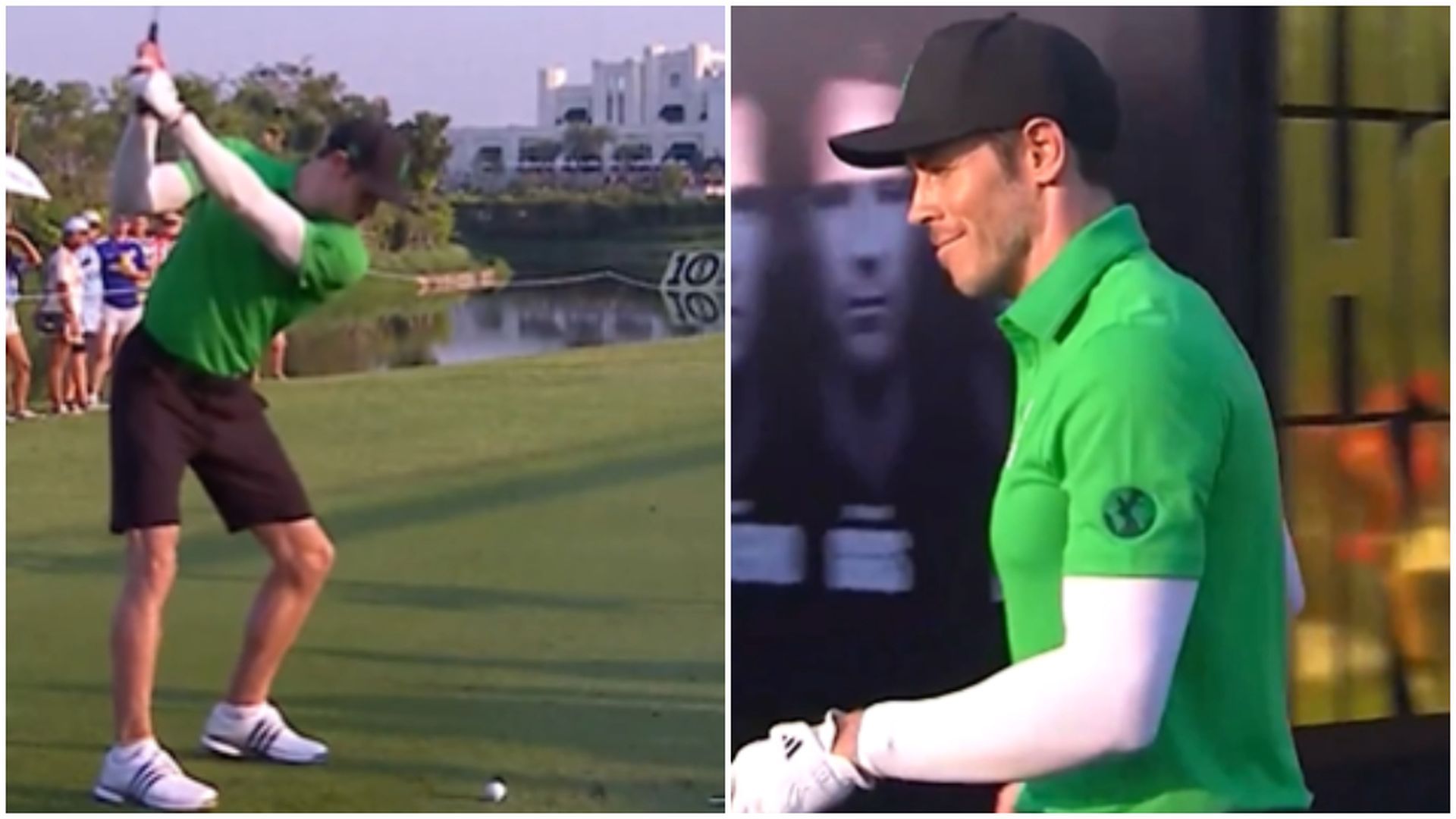 Gareth Bale en el torneo de golf de los 10 millones de dólares Gareth Bale en el torneo de golf de los 10 millones de dólares
