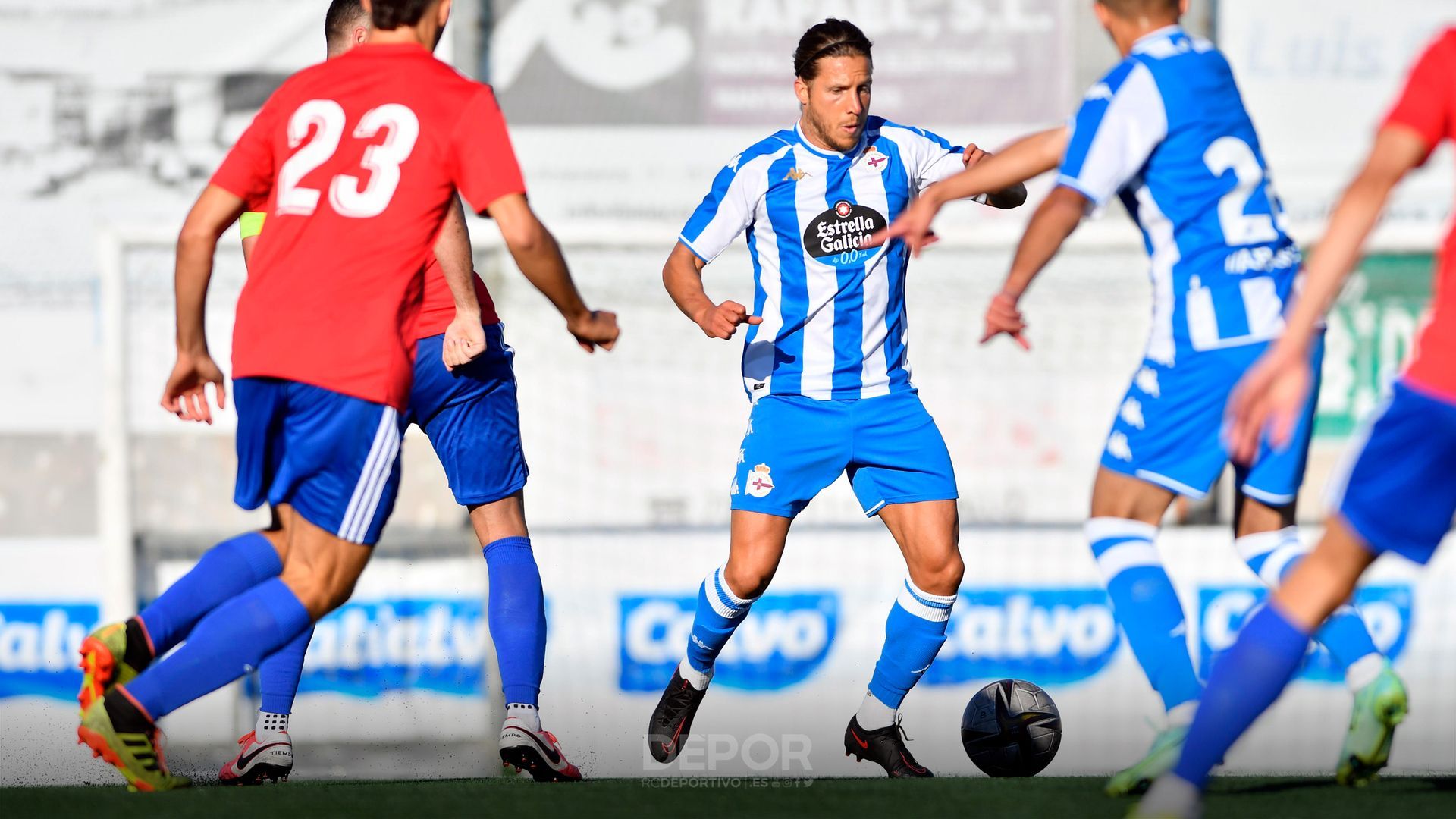 Keko Gontán en su etapa como blanquiazul Keko Gontán en su etapa como blanquiazul