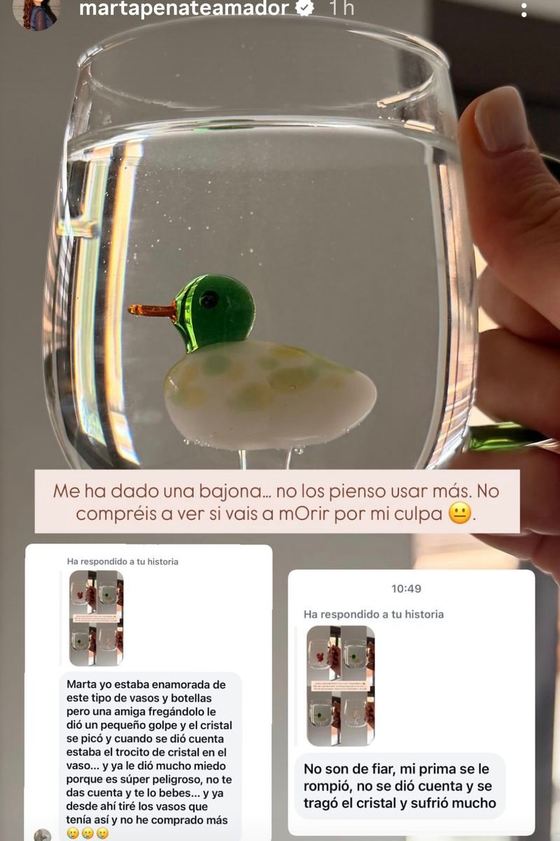 Las serias advertencias que Marta Peñate ha recibido tras su última compra