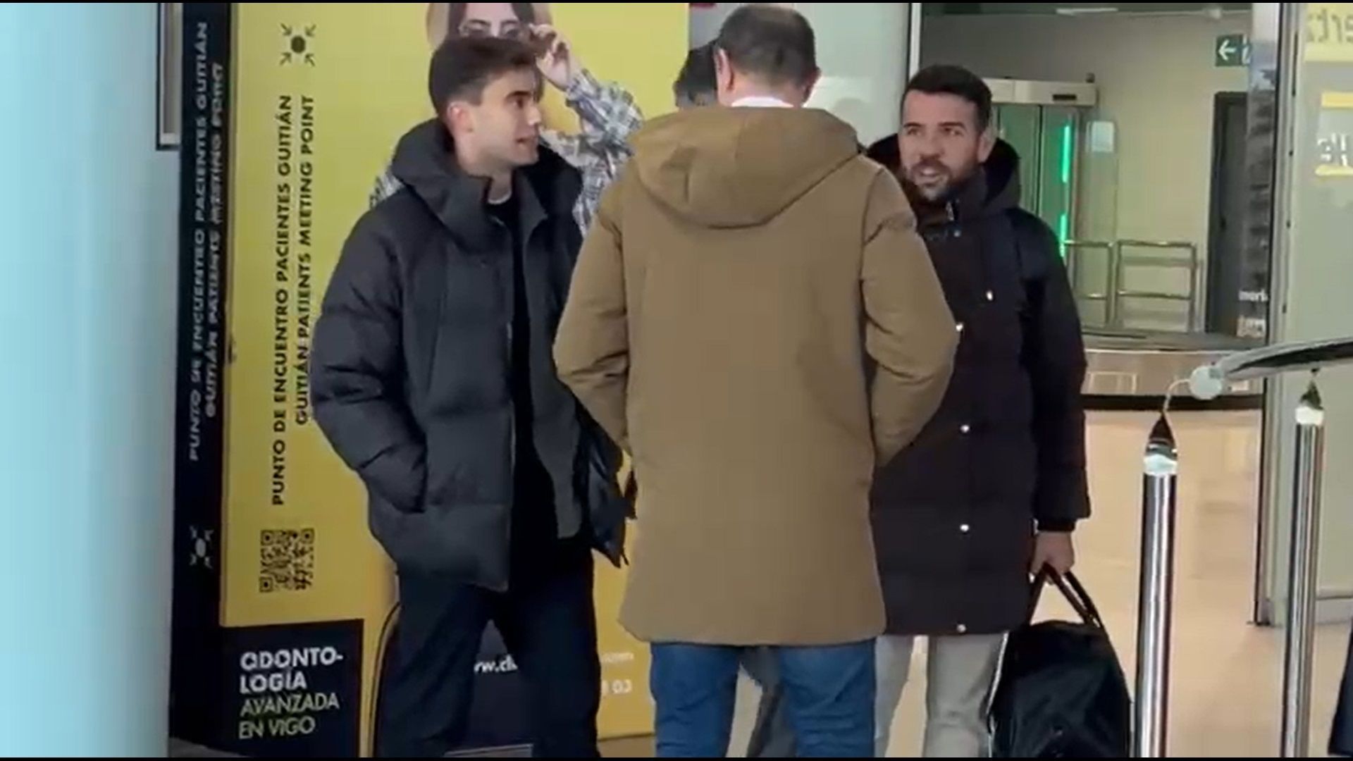 Llegada de Álvaro Núñez a Vigo