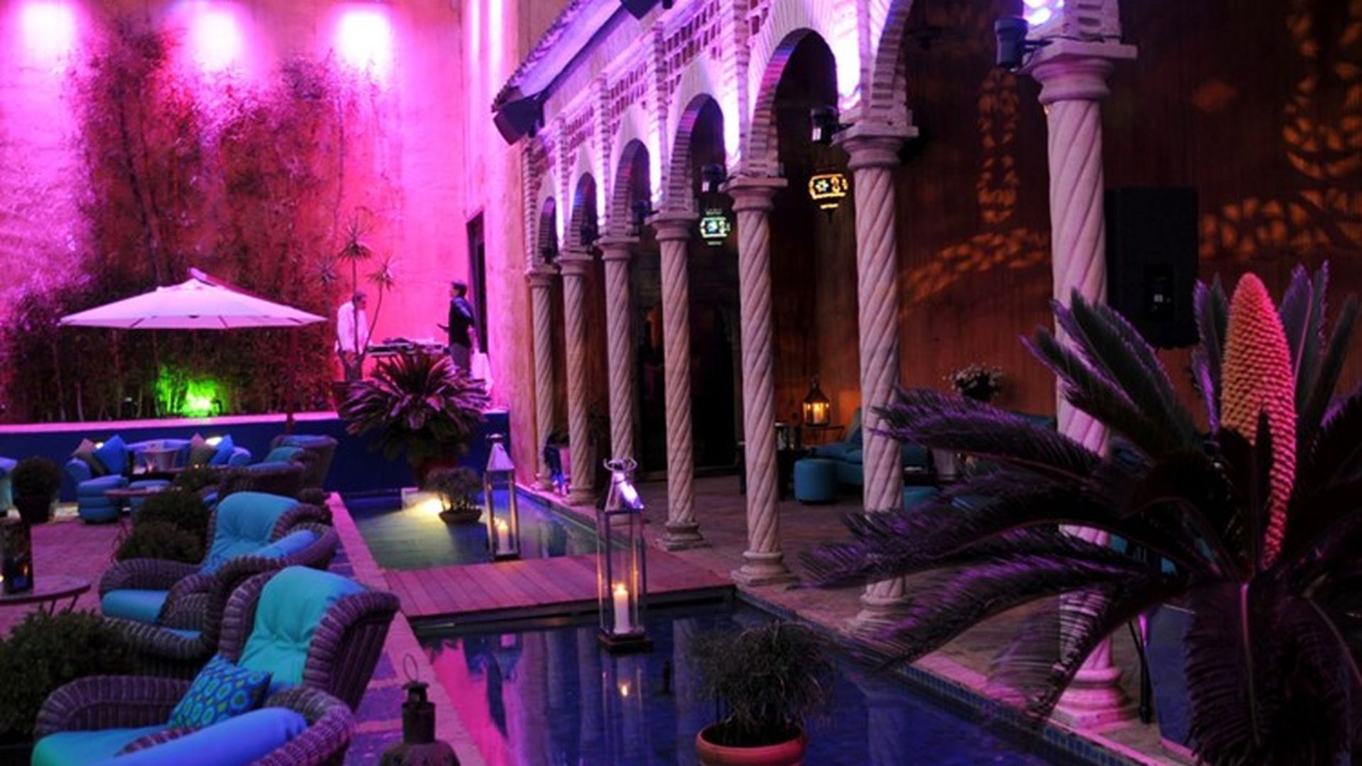 Interior de la discoteca Olivia Valere en Marbella