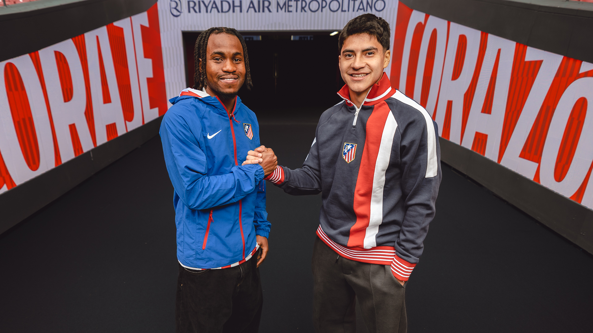 Lookman y Obed Vargas, en el Metropolitano Lookman y Obed Vargas, en el Metropolitano