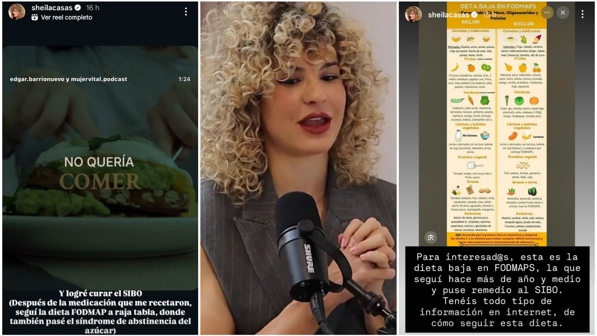 Sheila Casas confiesa los efectos secundarios que sufrió tras dejar el azúcar