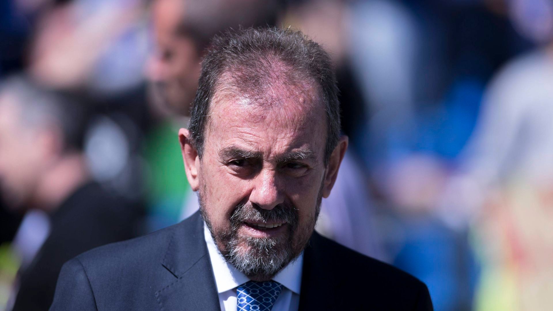 Ángel Torres, en un partido del Getafe