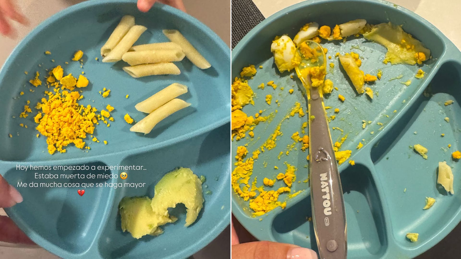 Anabel Pantoja empieza con el BLW con su hija Alma