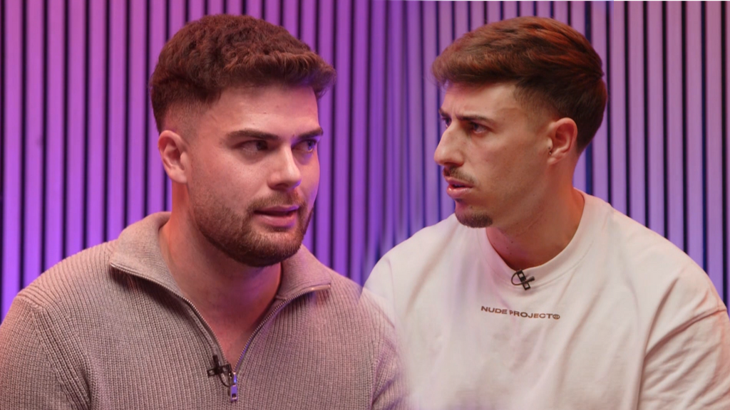 El cara a cara definitivo de Borja y Darío en 'Tentaciones Privé': "Está en la que ha sido mi casa, ¿cómo no va a remover?"