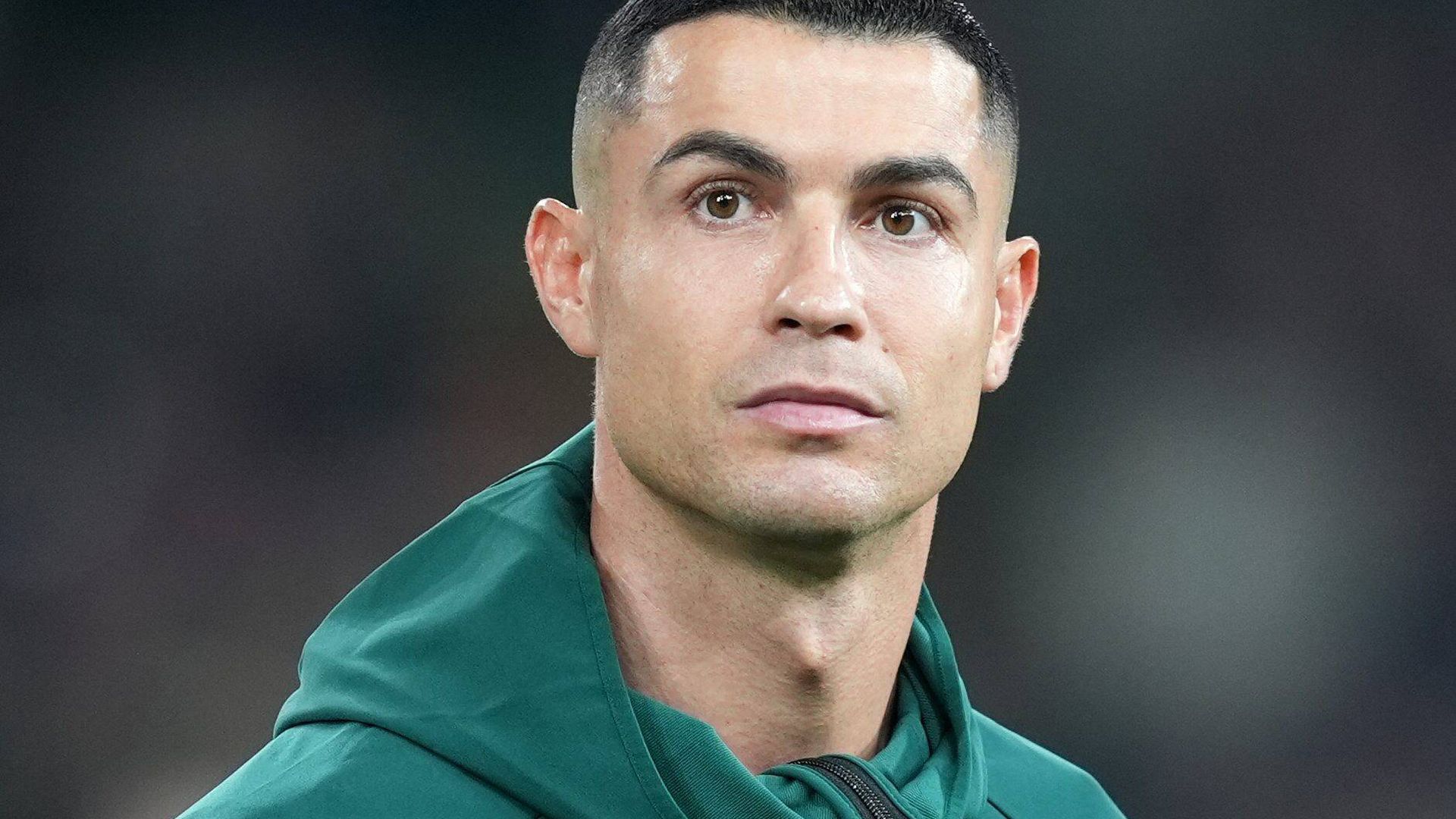 Cristiano Ronaldo en un partido con Portugal