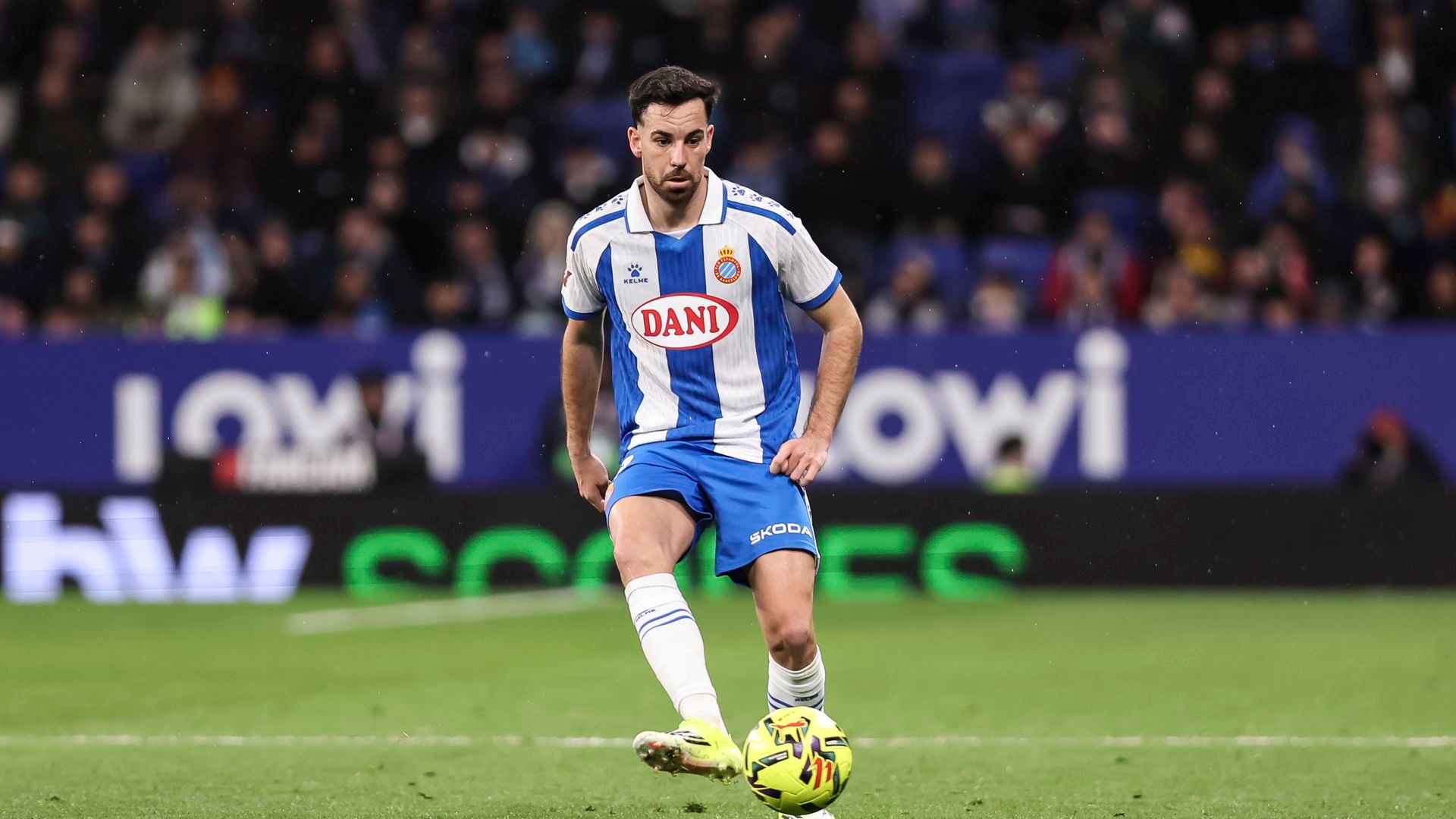 Edu Expósito, jugador del Espanyol
