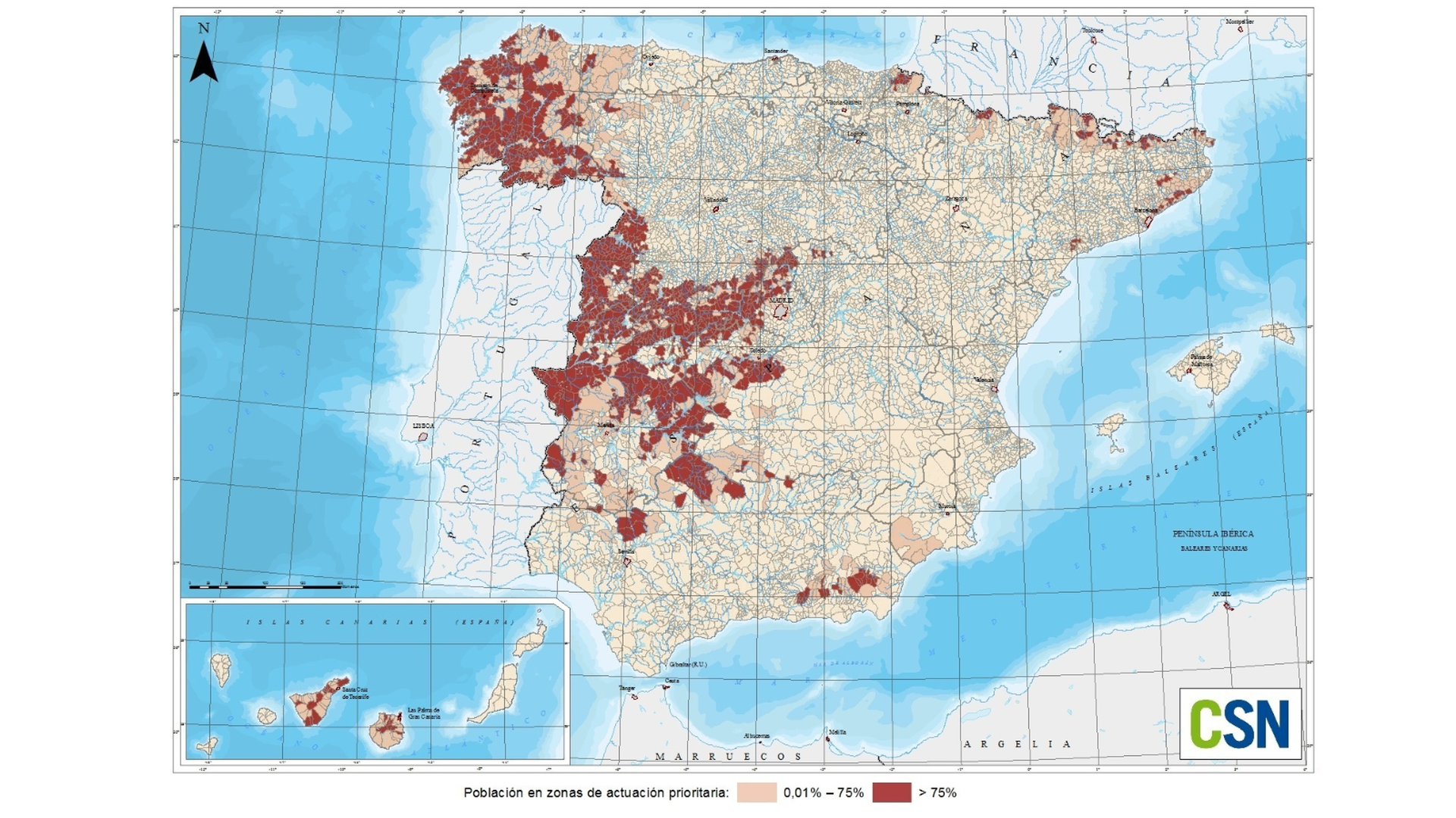Extremadura, Galicia o la sierra de Guadarrama, las zonas de España más afectadas por el gas radón