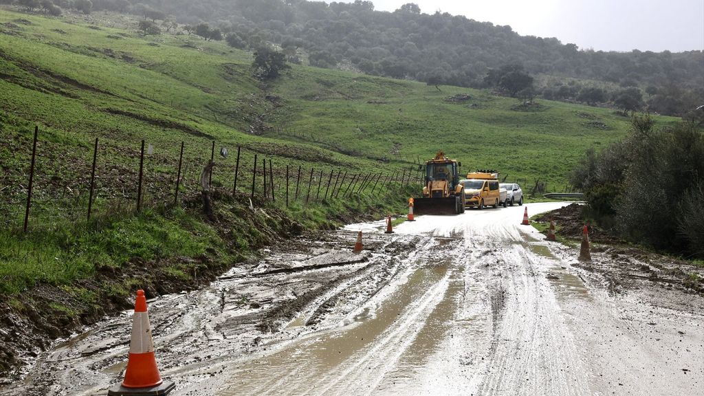 Borrasca Leonardo: ¿por qué llueve tanto en la Sierra de Grazalema?
