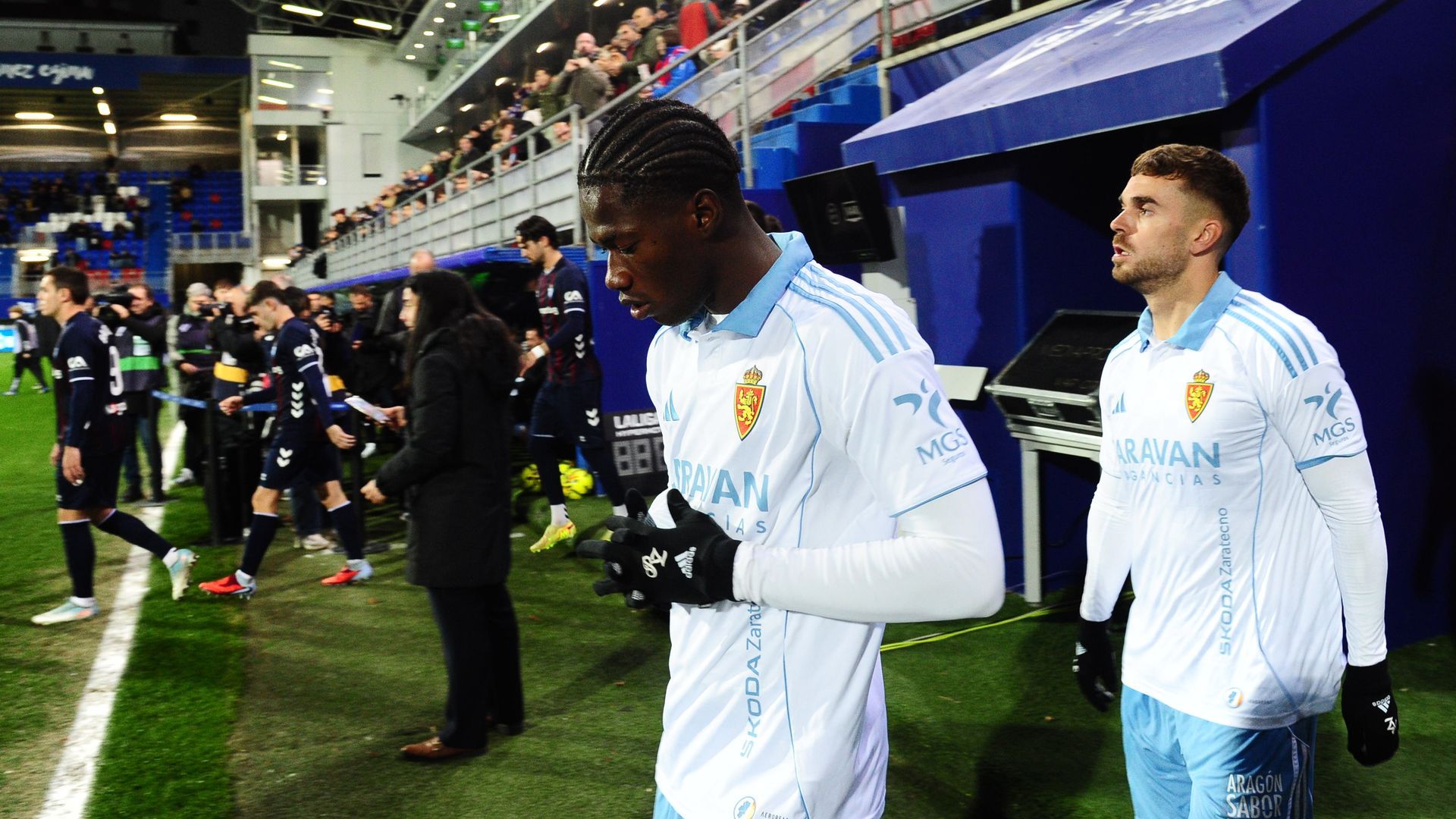 Yussif Saidu salta al verde de Ipurúa