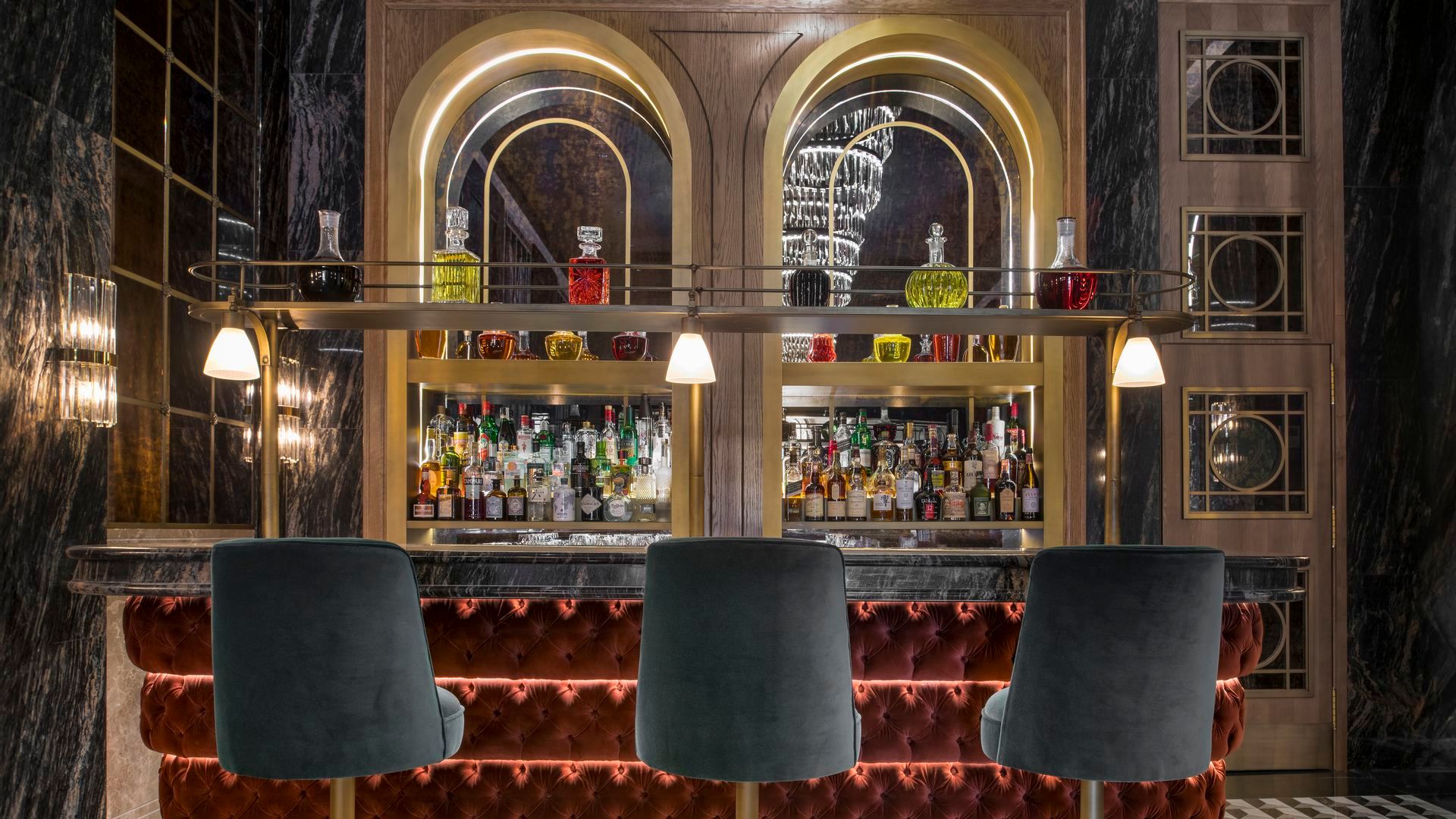 La barra del Catalina de Urquijo Cocktail Bar