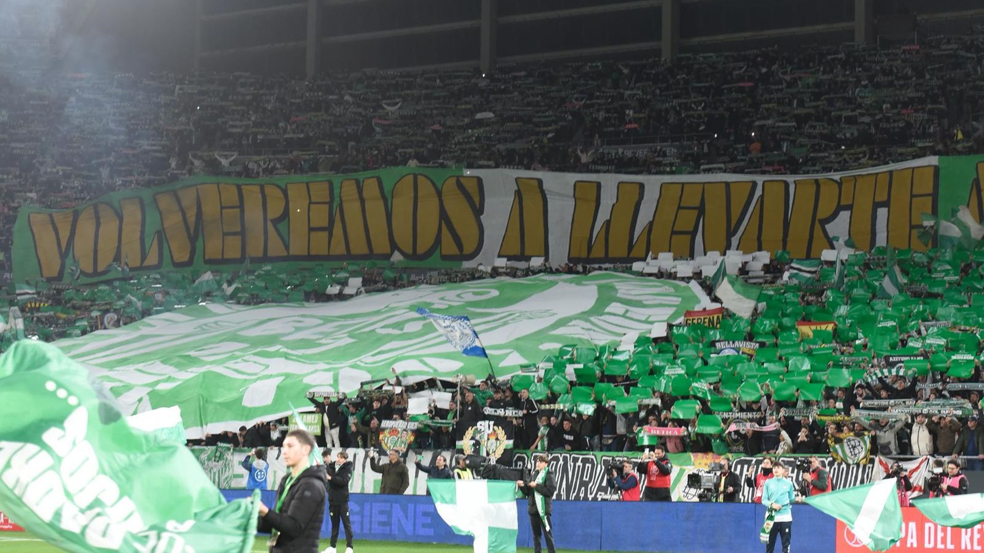Ambientazo en la previa del Betis-Atlético de Madrid